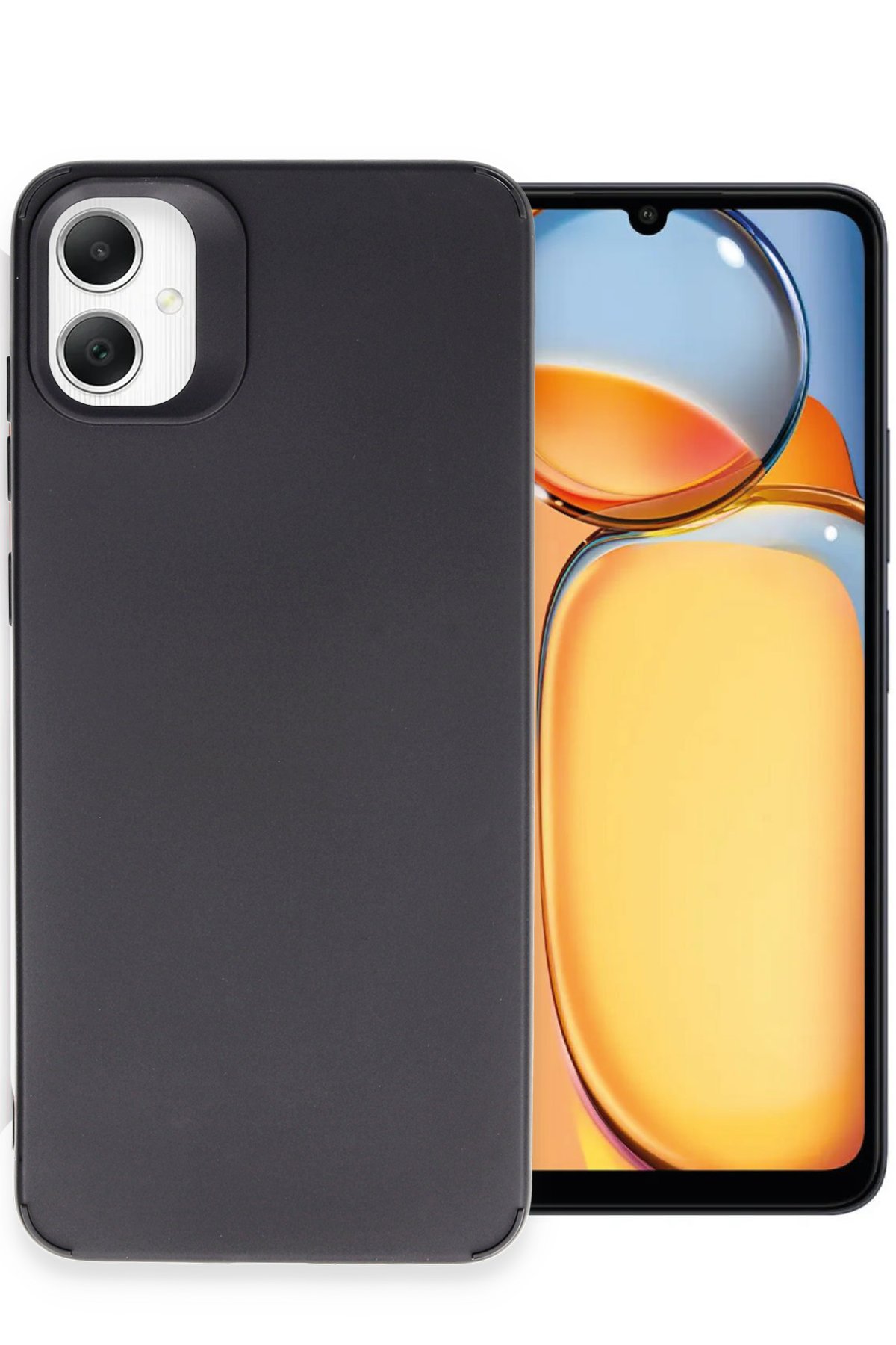 Newface Samsung Galaxy A05 Kılıf Trend S Plus Kapaklı Kılıf - Siyah