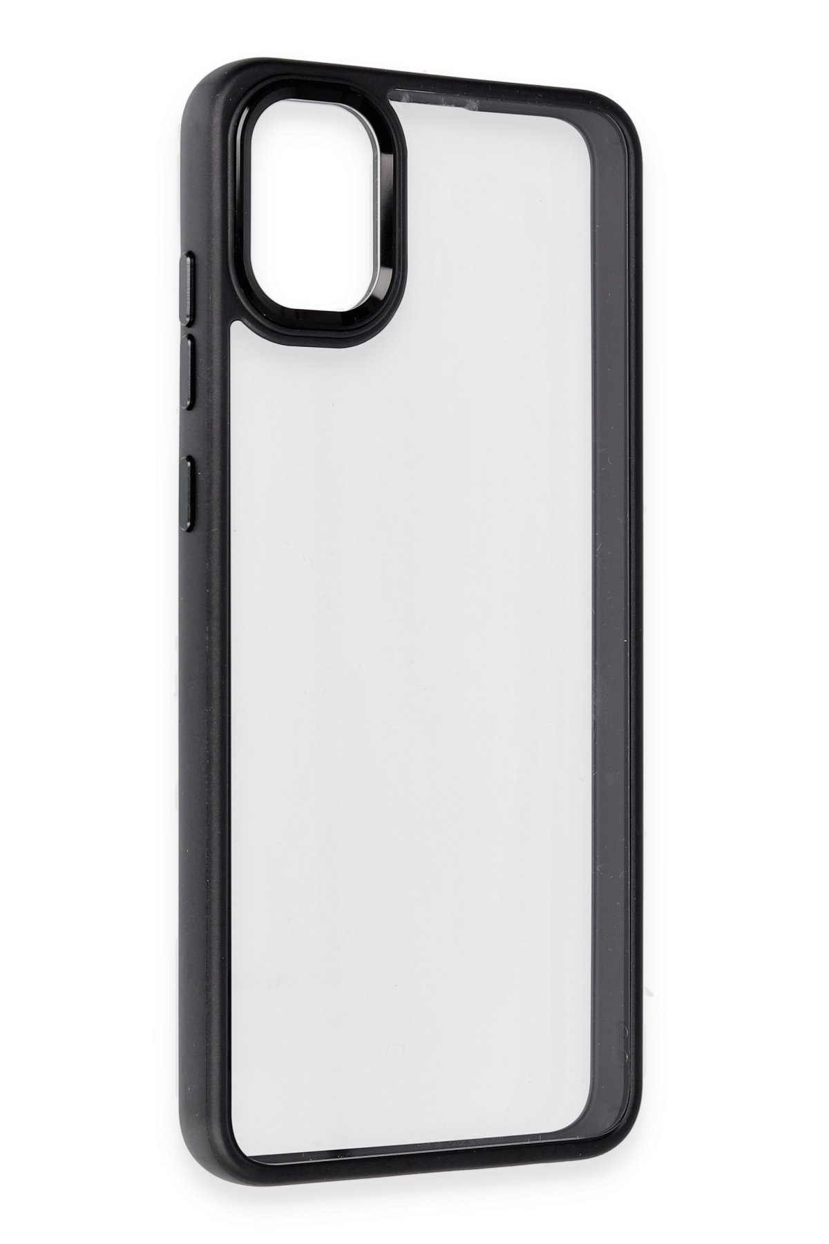 Newface Samsung Galaxy A05 Kılıf Joy Lens Standlı Kapak - Mor