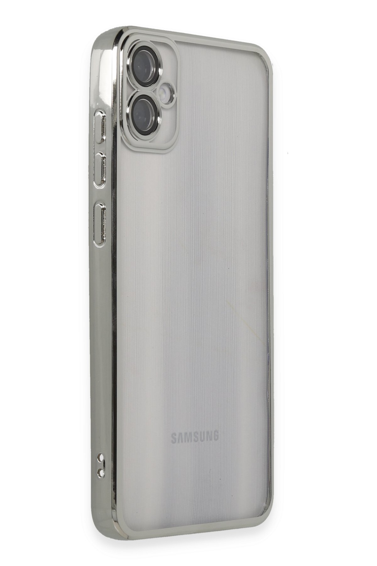 Newface Samsung Galaxy A05 Kılıf Lüx Şeffaf Silikon