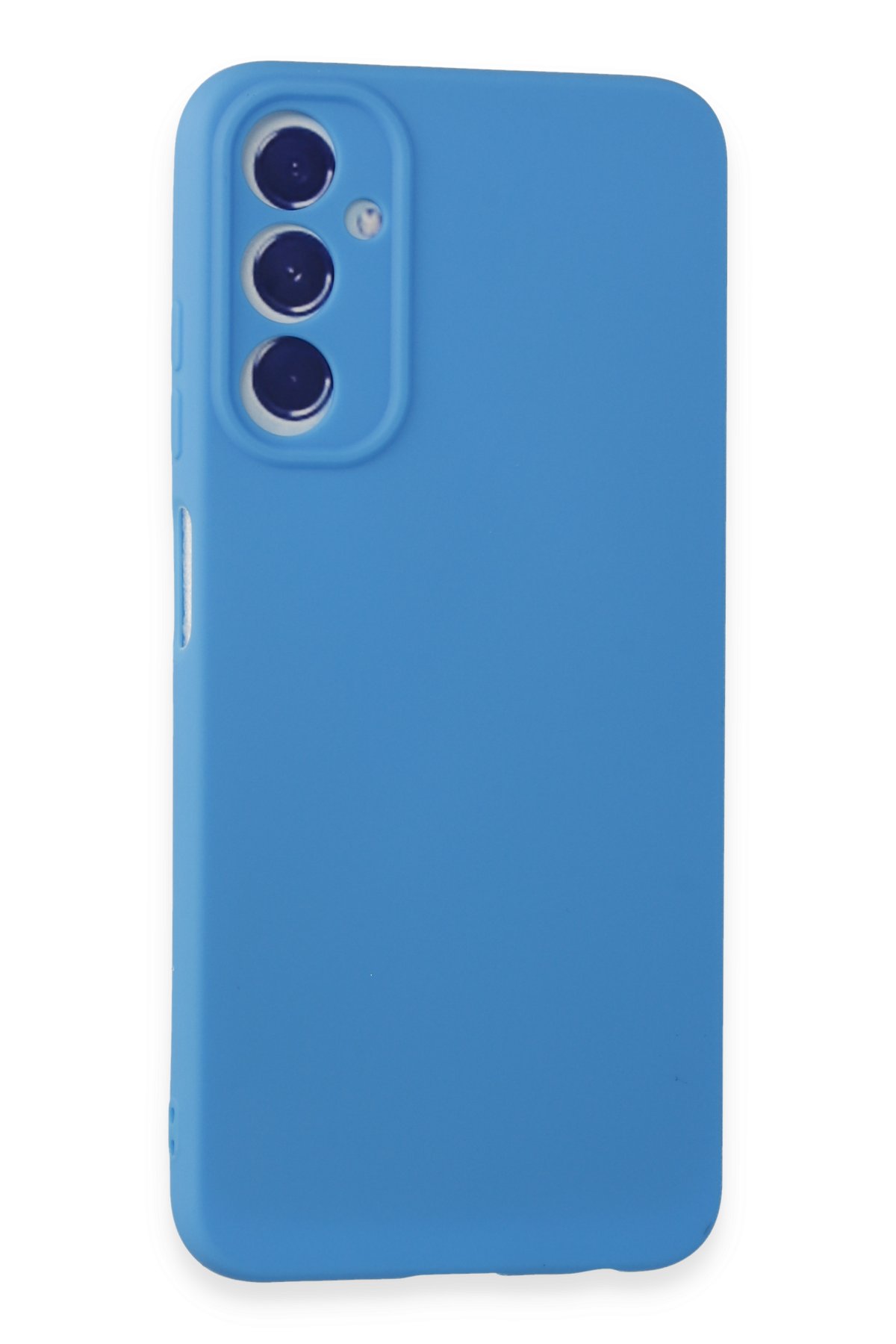 Newface Samsung Galaxy A05S Kılıf Pars Lens Yüzüklü Silikon - Gümüş
