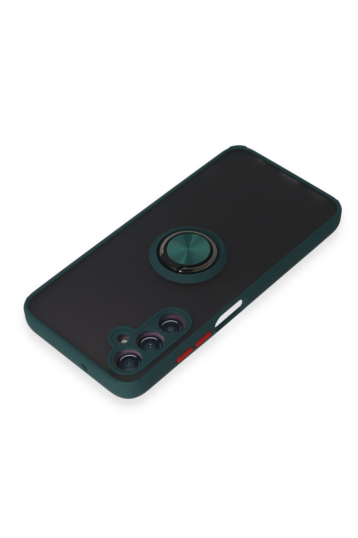 Newface Samsung Galaxy A05S Kılıf Zuma Kartvizitli Yüzüklü Silikon - Pembe