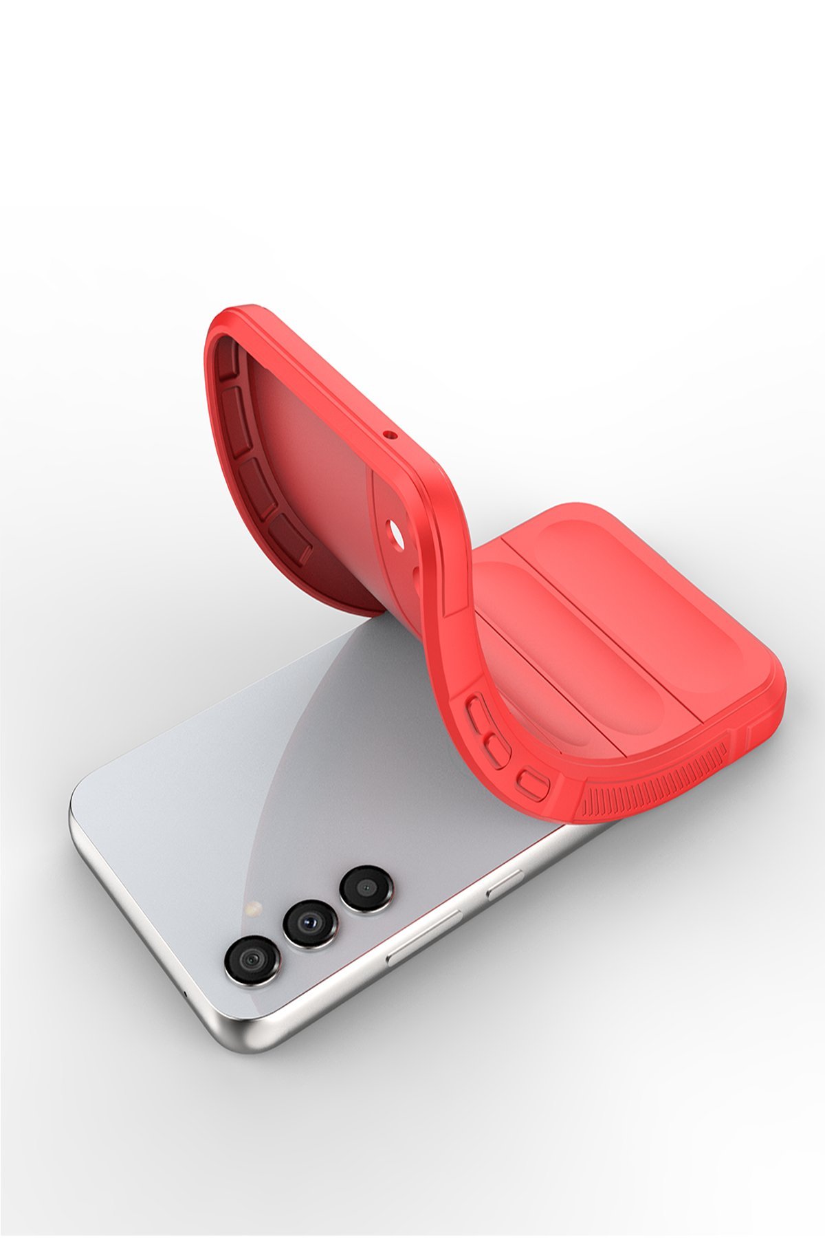 Newface Samsung Galaxy A05S Kılıf Lincoln Silikon - Siyah