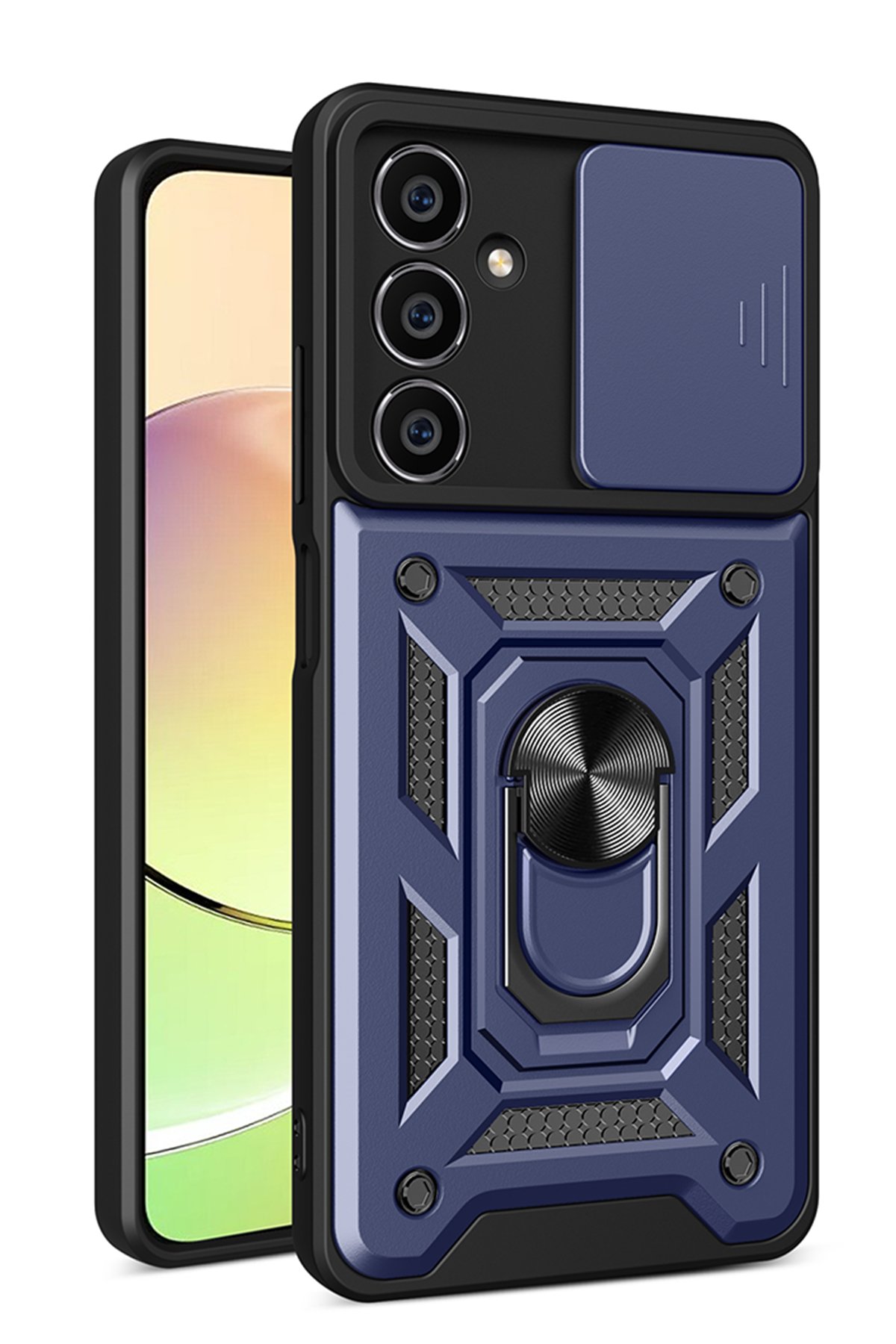 Newface Samsung Galaxy A05S Kılıf Loop Deri Silikon - Kahverengi