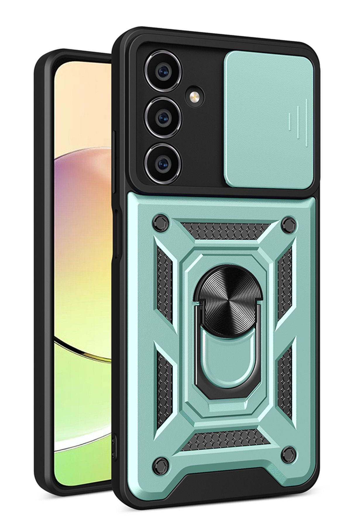 Newface Samsung Galaxy A05S Kılıf Taft Kapak - Siyah