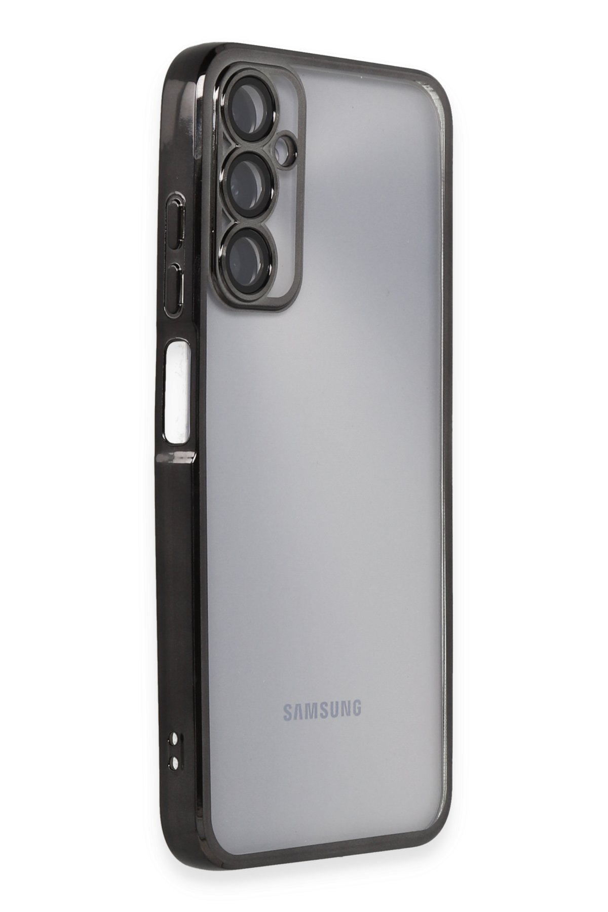 Newface Samsung Galaxy A05S Kılıf Nano içi Kadife Silikon - Lila