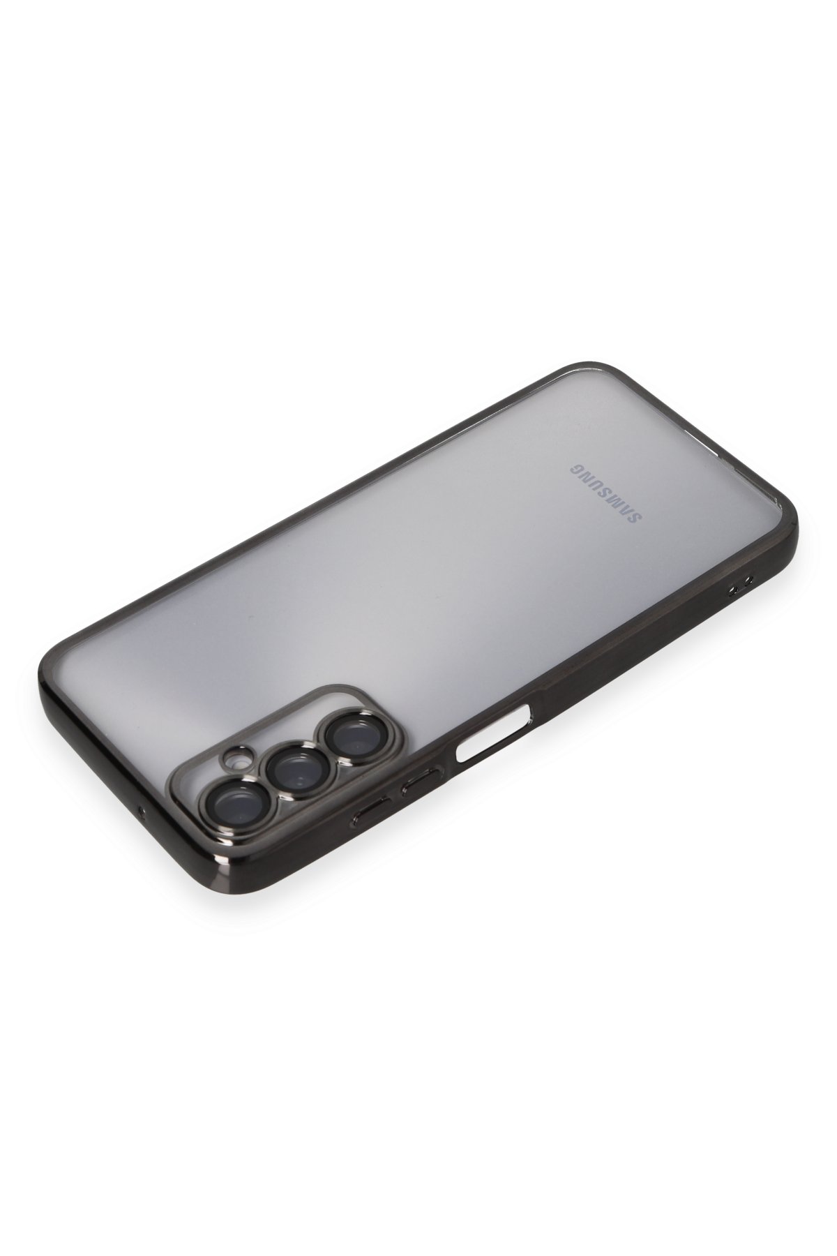 Newface Samsung Galaxy A05S Kılıf Nano içi Kadife Silikon - Lila