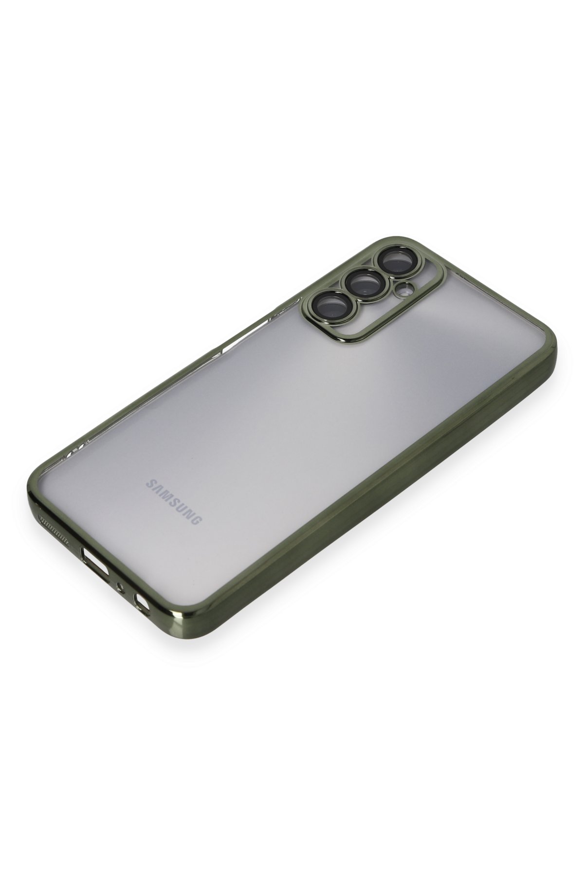 Newface Samsung Galaxy A05S Kılıf Boyi Silikon Kapak - Titan Gri