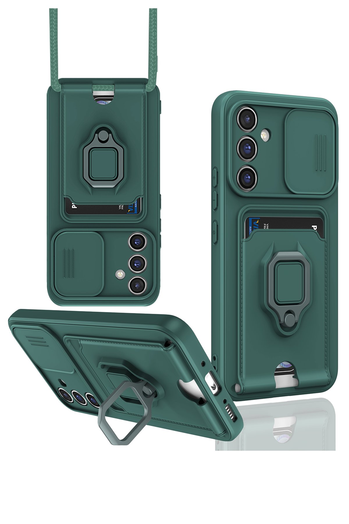 Newface Samsung Galaxy A05S Kılıf Reflexion Desenli Kapak - Desen 5