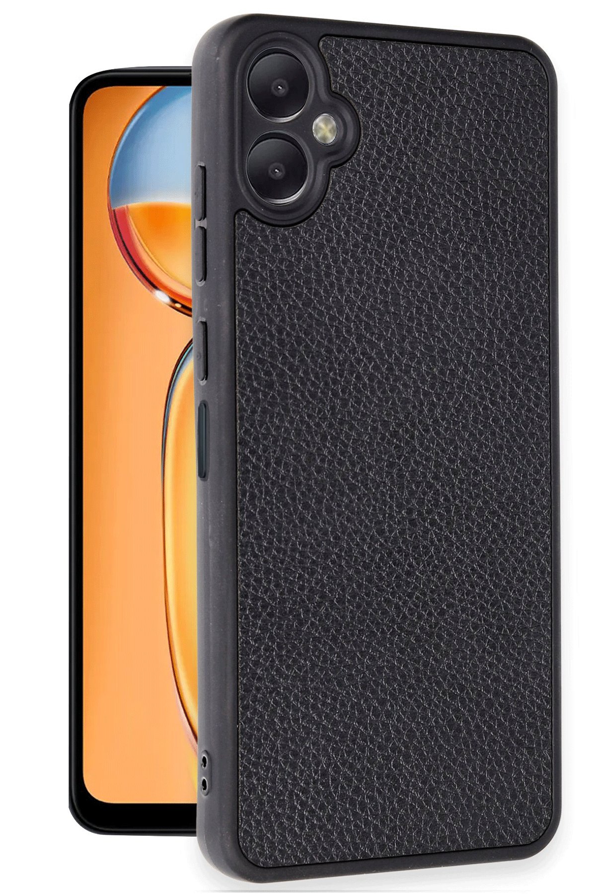 Newface Samsung Galaxy A06 Kılıf Joy Lens Standlı Kapak - Lacivert