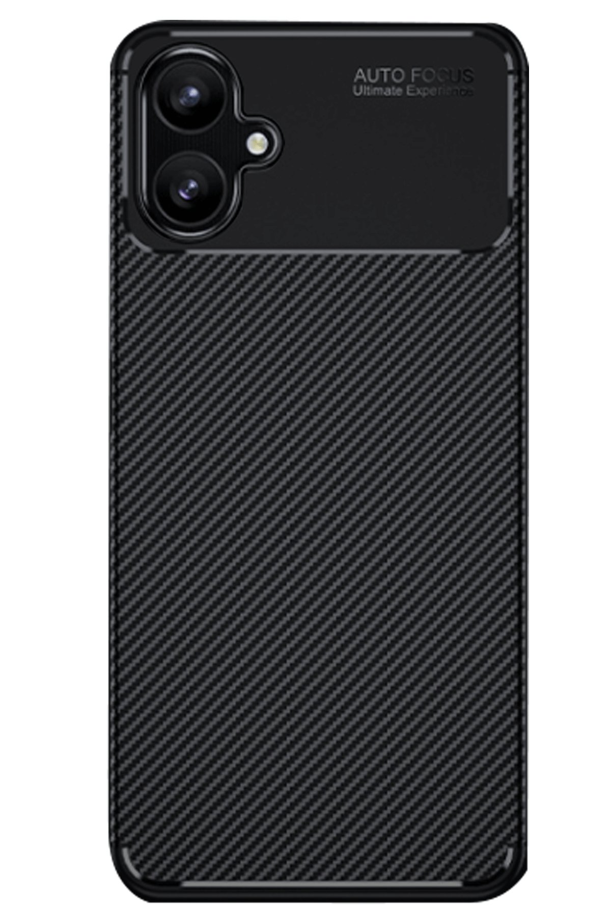 Newface Samsung Galaxy A06 Kılıf Montreal Silikon Kapak - Siyah