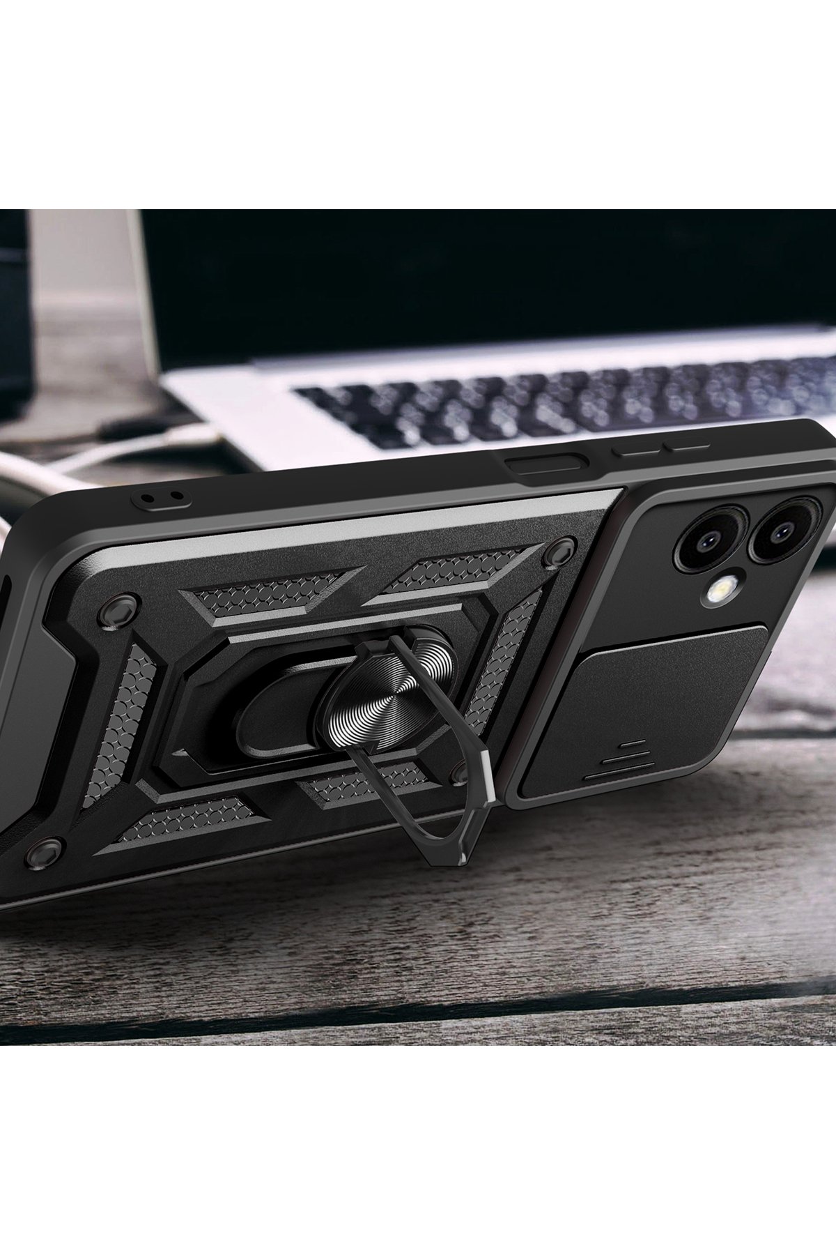 Newface Samsung Galaxy A06 Kılıf Viera Silikon - Lacivert