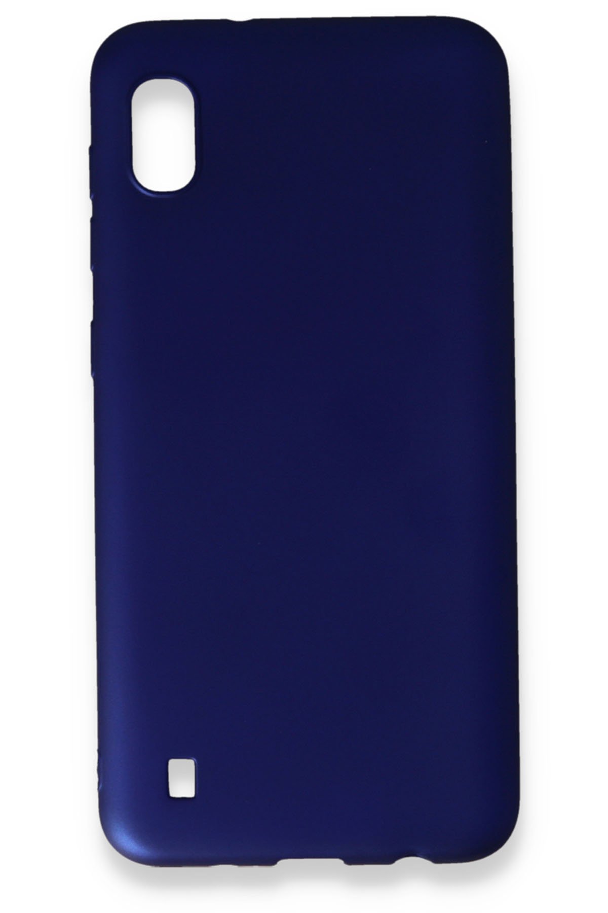 Newface Samsung Galaxy A10 Kılıf Lüx Çift Renkli Silikon - Sarı