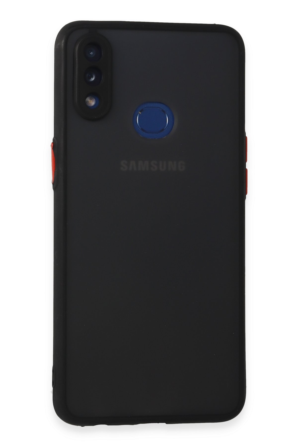 Newface Samsung Galaxy A10S Kılıf Auto Focus Kapak - Kırmızı