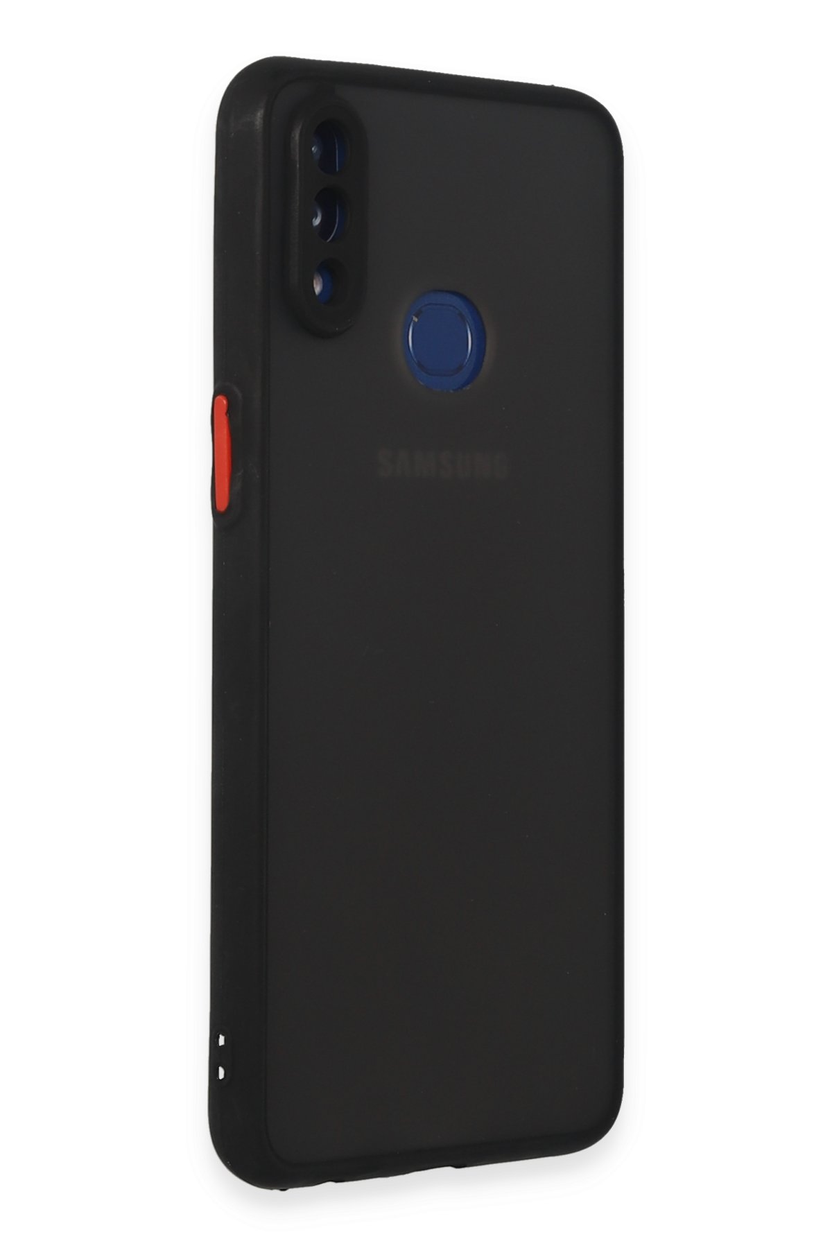 Newface Samsung Galaxy A10S Kılıf Auto Focus Kapak - Kırmızı