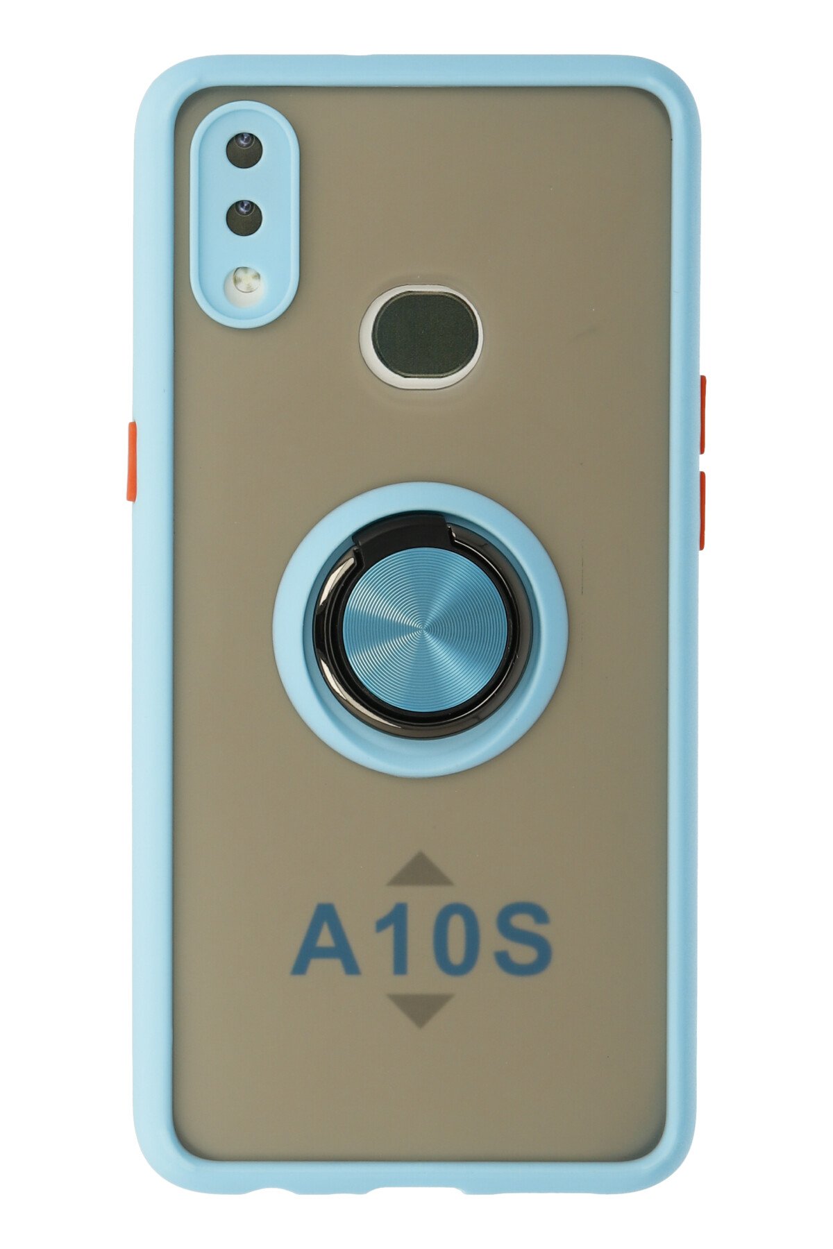 Newface Samsung Galaxy A10S Kılıf Nano içi Kadife Silikon - Koyu Yeşil