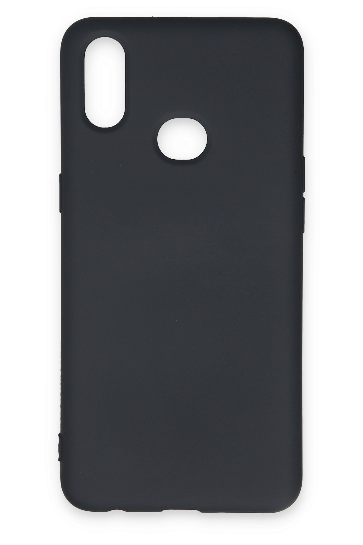 Newface Samsung Galaxy A10S Kılıf Nano içi Kadife Silikon - Turuncu