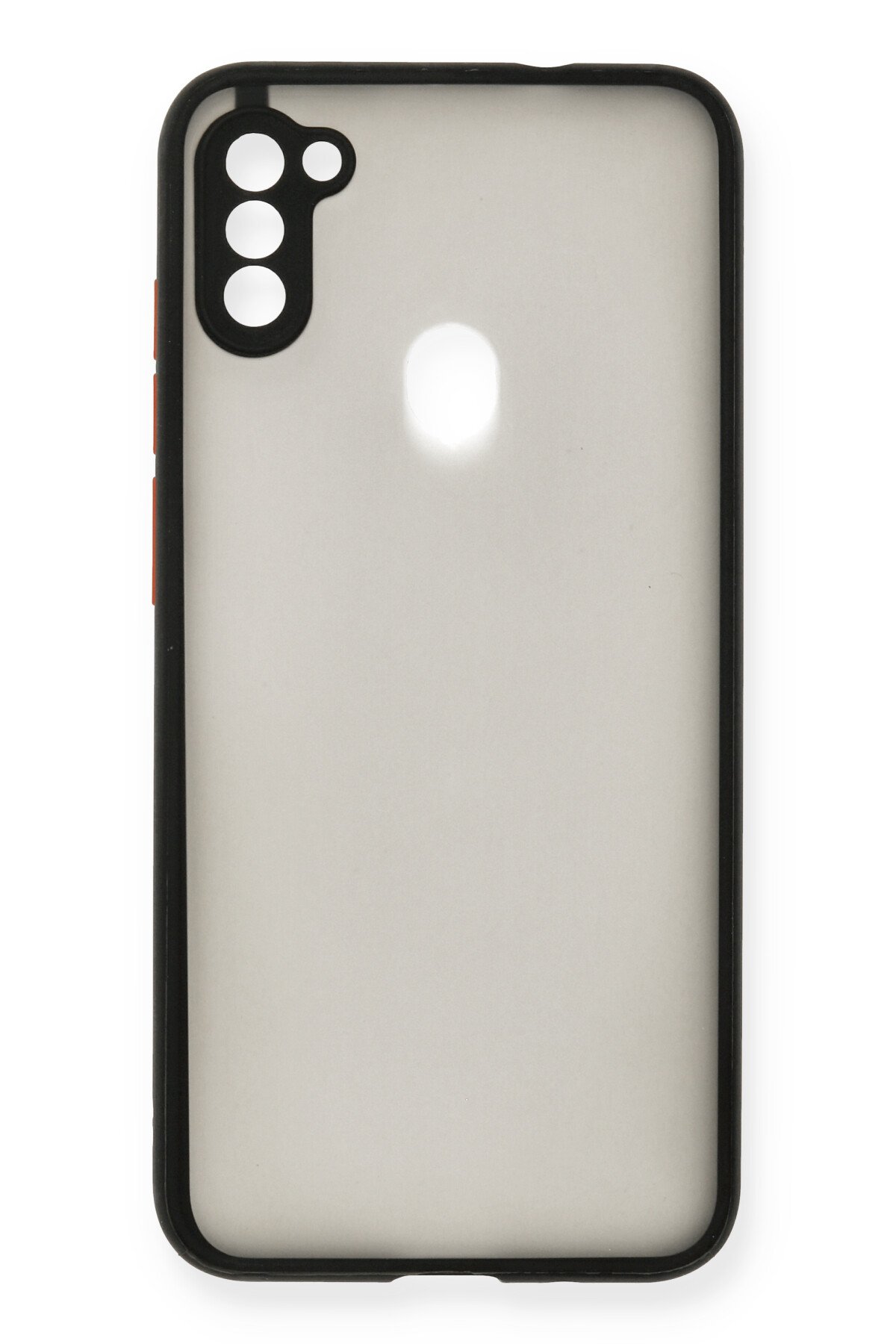 Newface Samsung Galaxy A11 Kılıf Miami Şeffaf Silikon - Lila