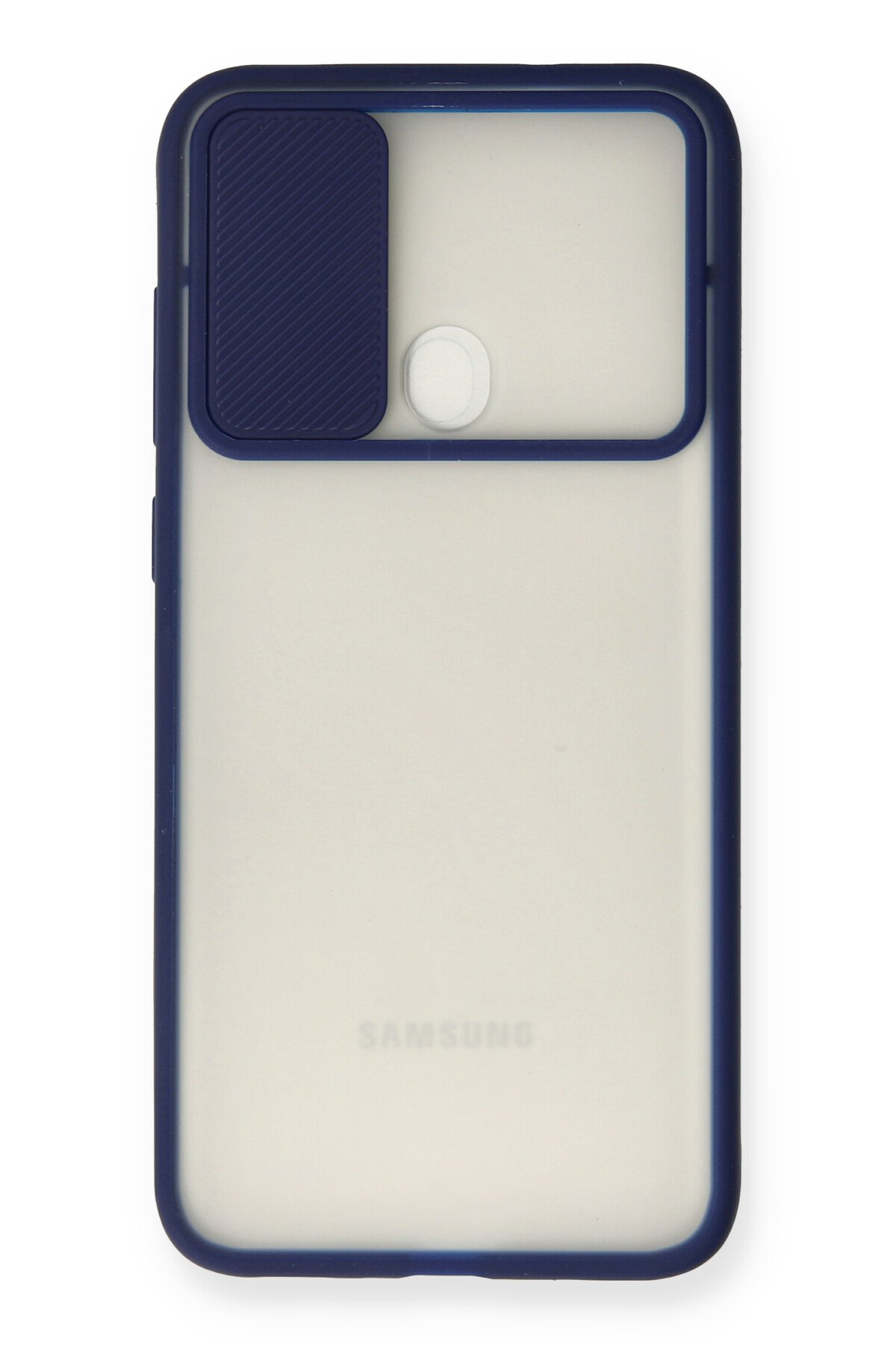 Newface Samsung Galaxy M11 Kılıf Viktor Yüzüklü Silikon - Sarı
