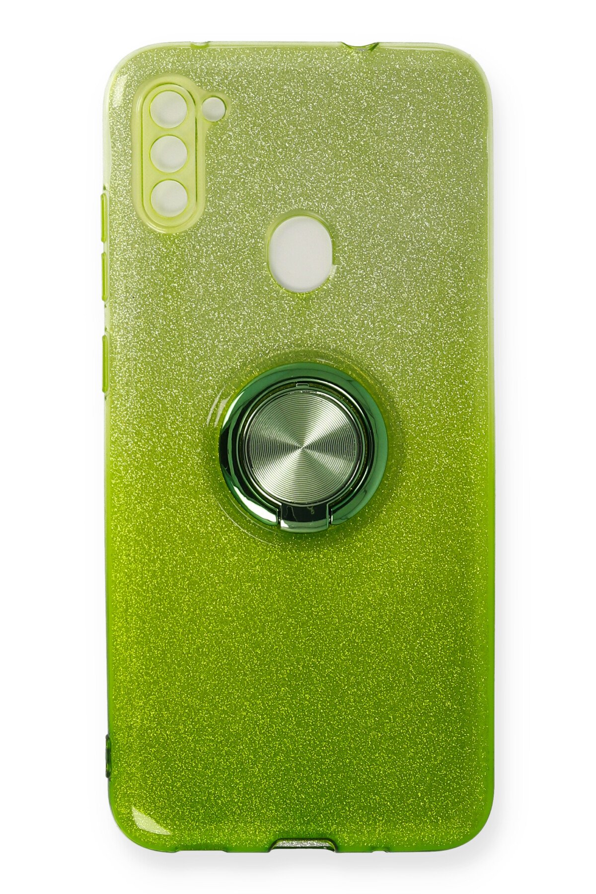 Newface Samsung Galaxy A11 Kılıf First Silikon - Gold