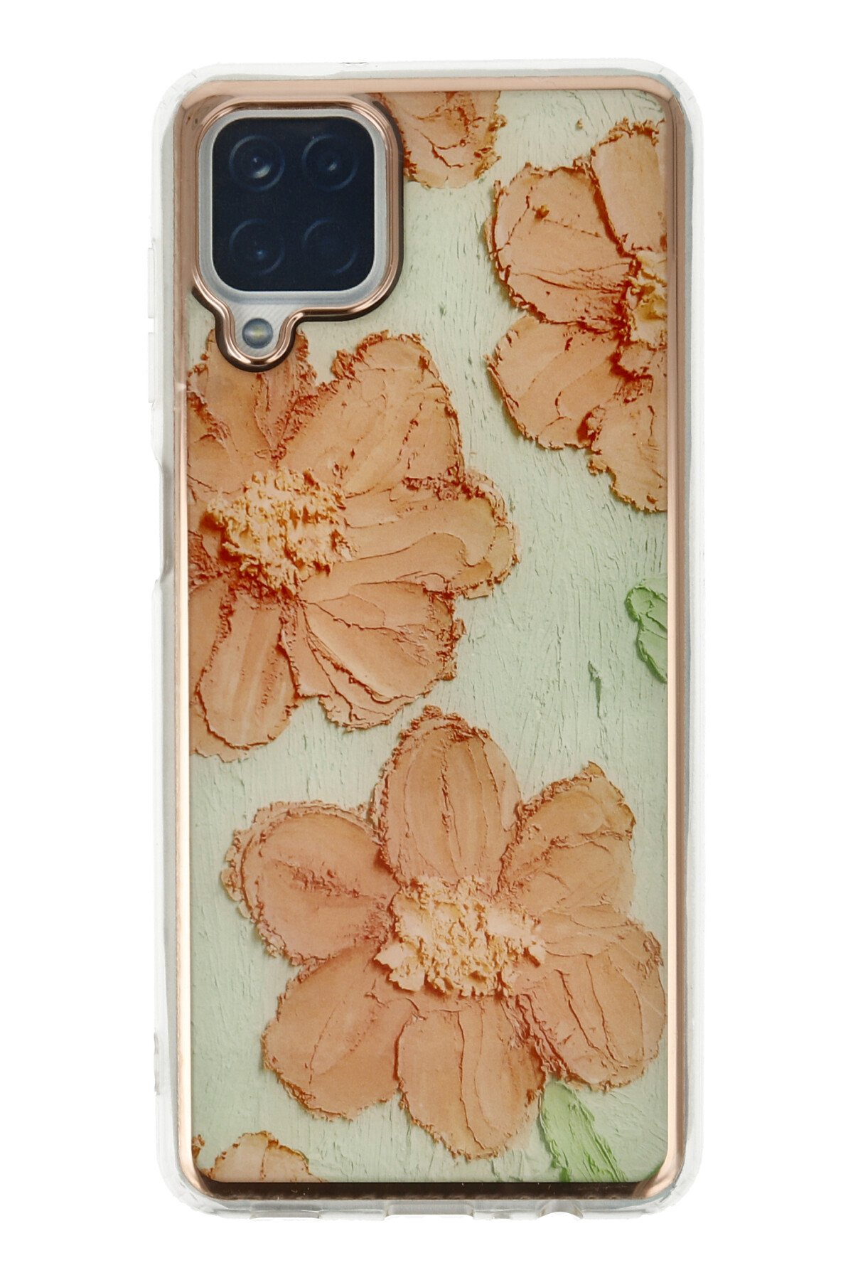 Newface Samsung Galaxy A12 Kılıf Zuma Kartvizitli Yüzüklü Silikon - Kırmızı