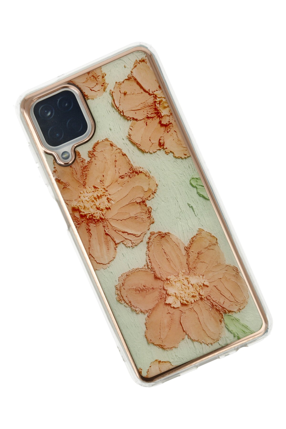 Newface Samsung Galaxy A12 Kılıf Zuma Kartvizitli Yüzüklü Silikon - Kırmızı