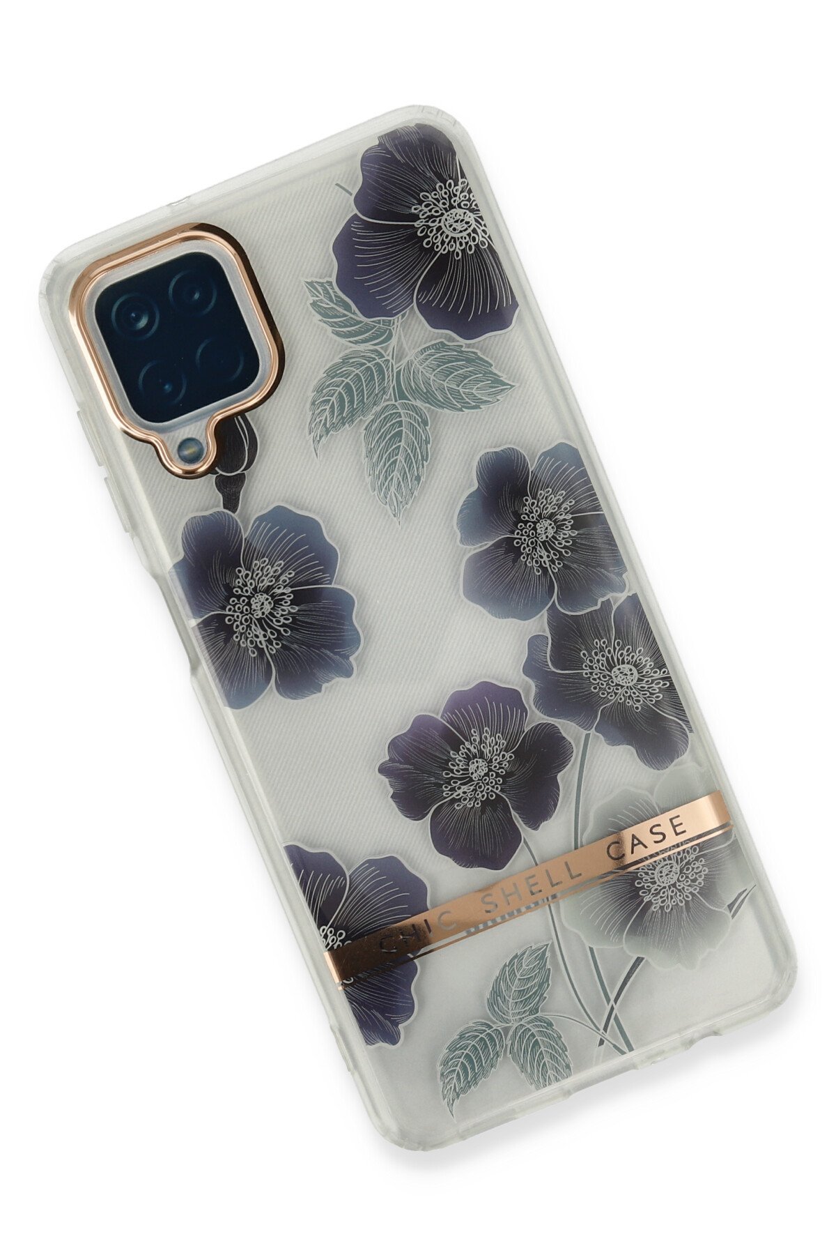 Newface Samsung Galaxy A12 Kılıf Loop Deri Silikon - Siyah