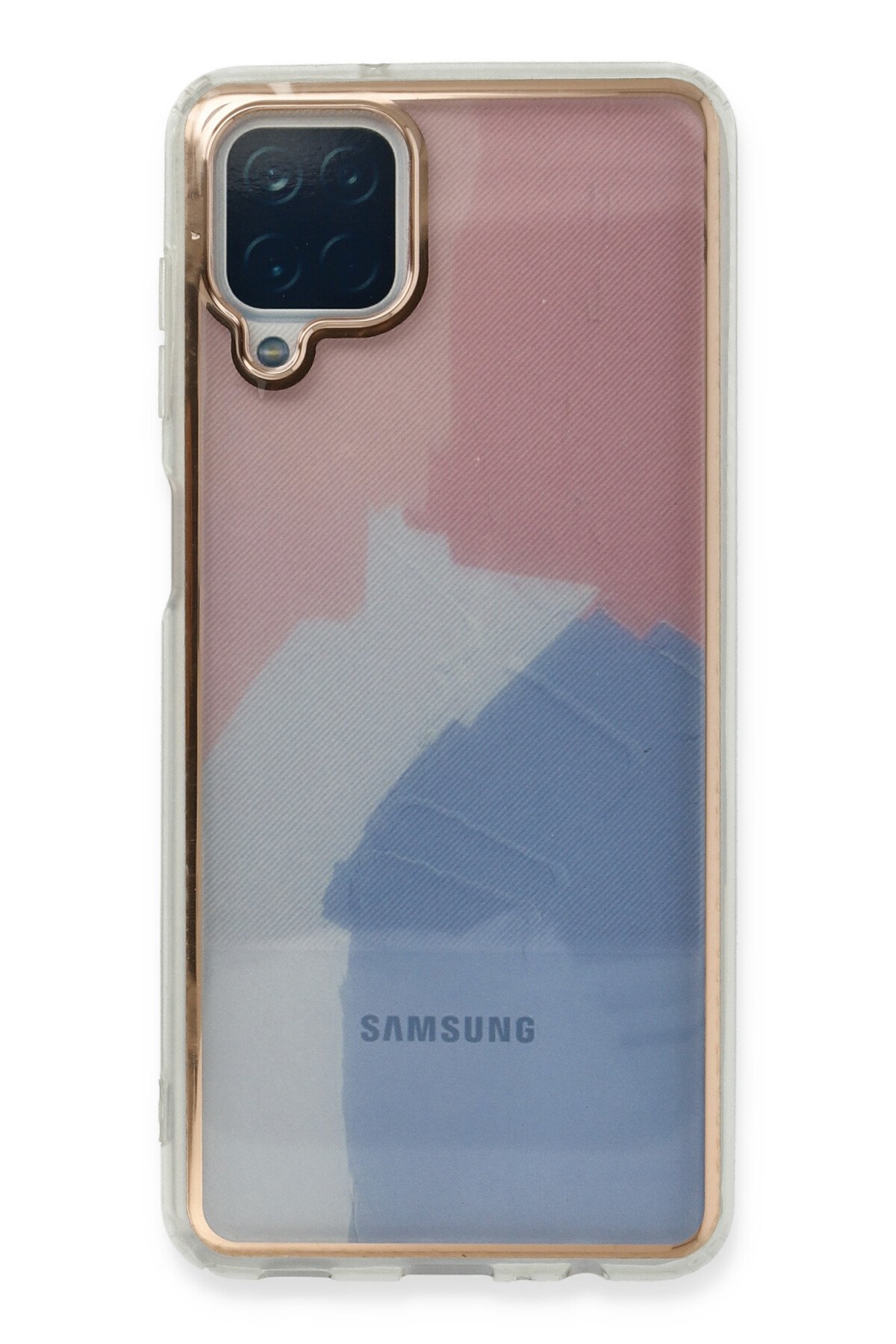 Newface Samsung Galaxy A12 Kılıf Optimum Silikon - Sky Blue