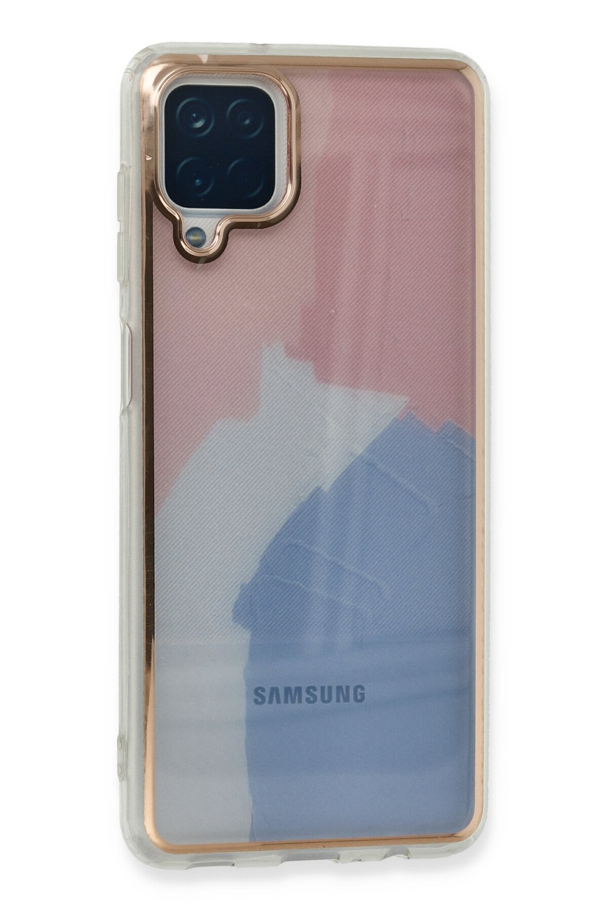 Newface Samsung Galaxy A12 Kılıf Optimum Silikon - Sky Blue