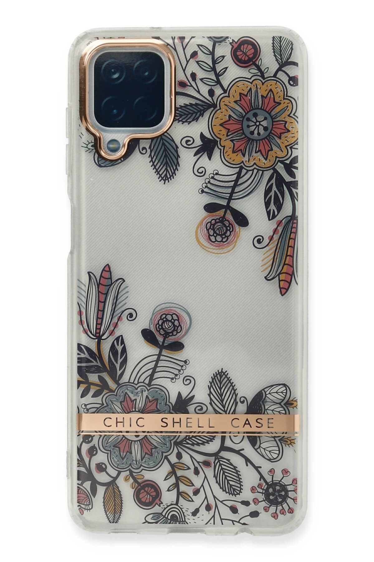 Newface Samsung Galaxy A12 Kılıf Loop Deri Silikon - Siyah