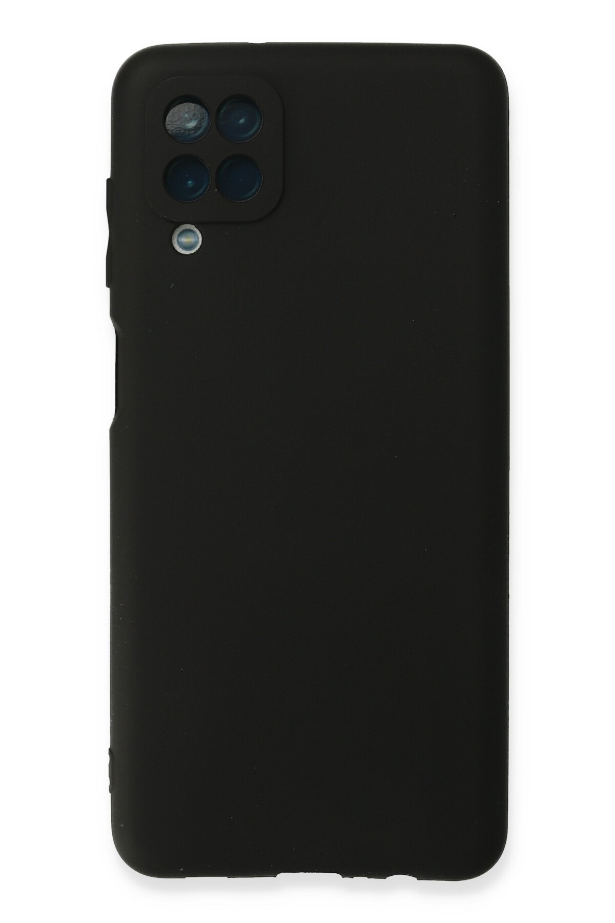 Newface Samsung Galaxy A12 Kılıf Kelvin Kartvizitli Silikon - Lacivert