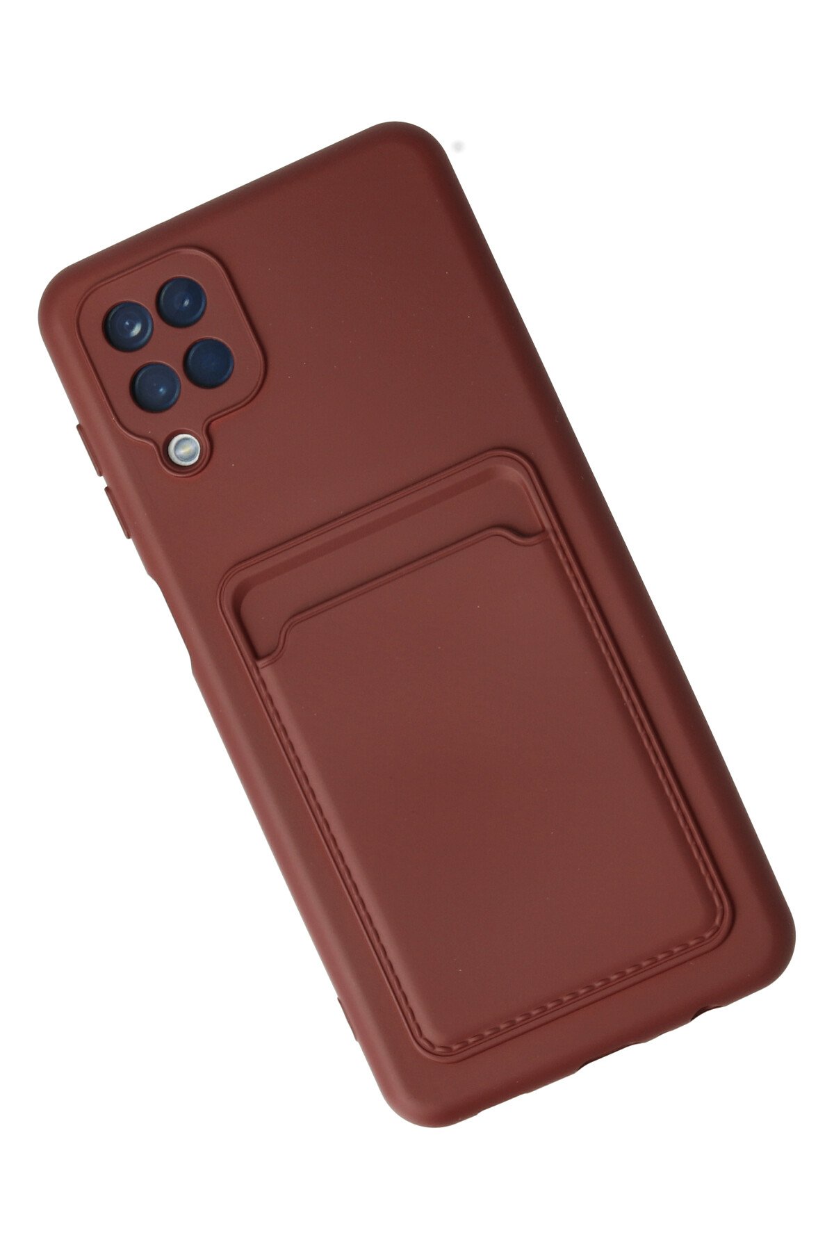 Newface Samsung Galaxy A12 Kılıf Optimum Silikon - Siyah