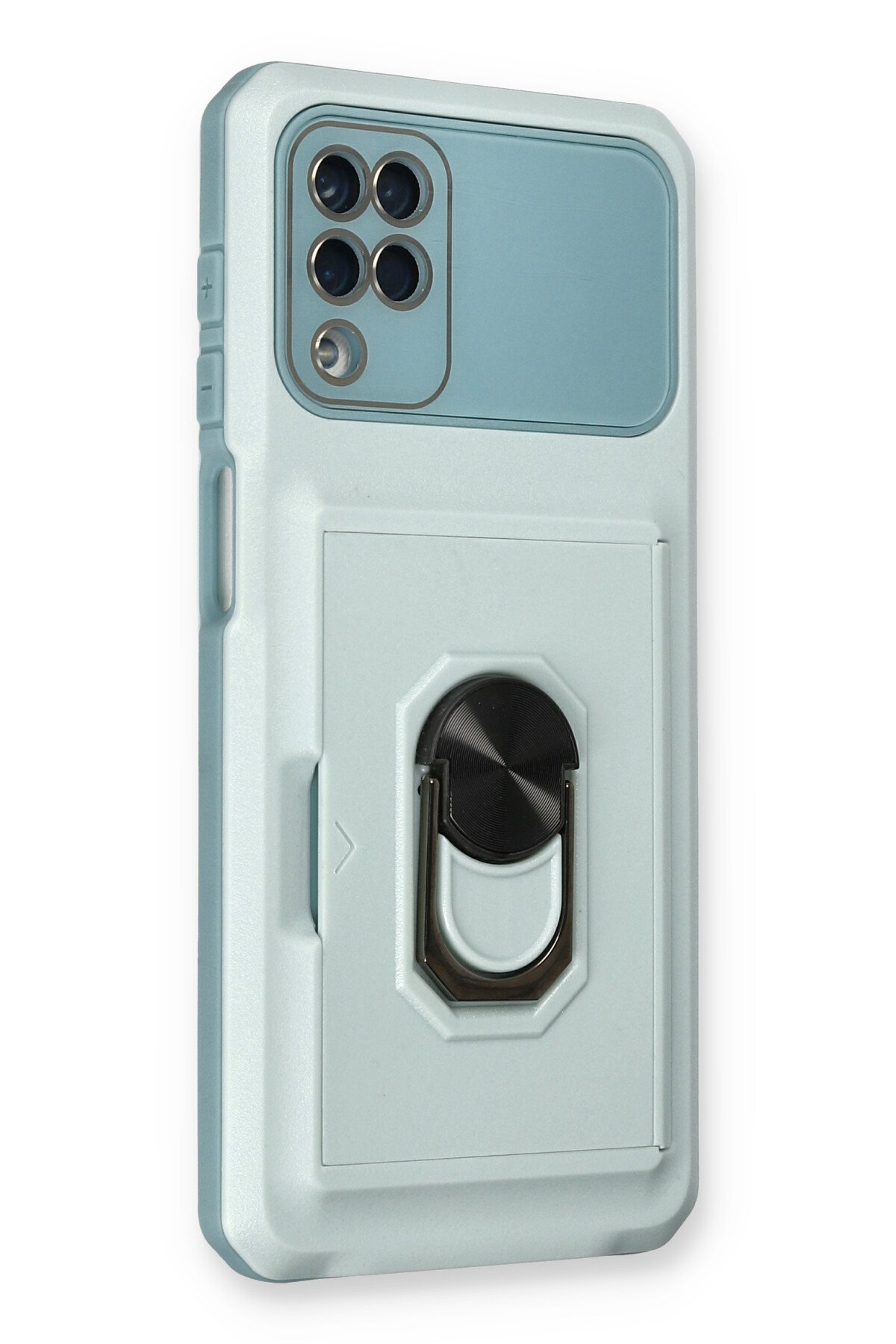 Newface Samsung Galaxy A12 Kılıf Optimum Silikon - Siyah