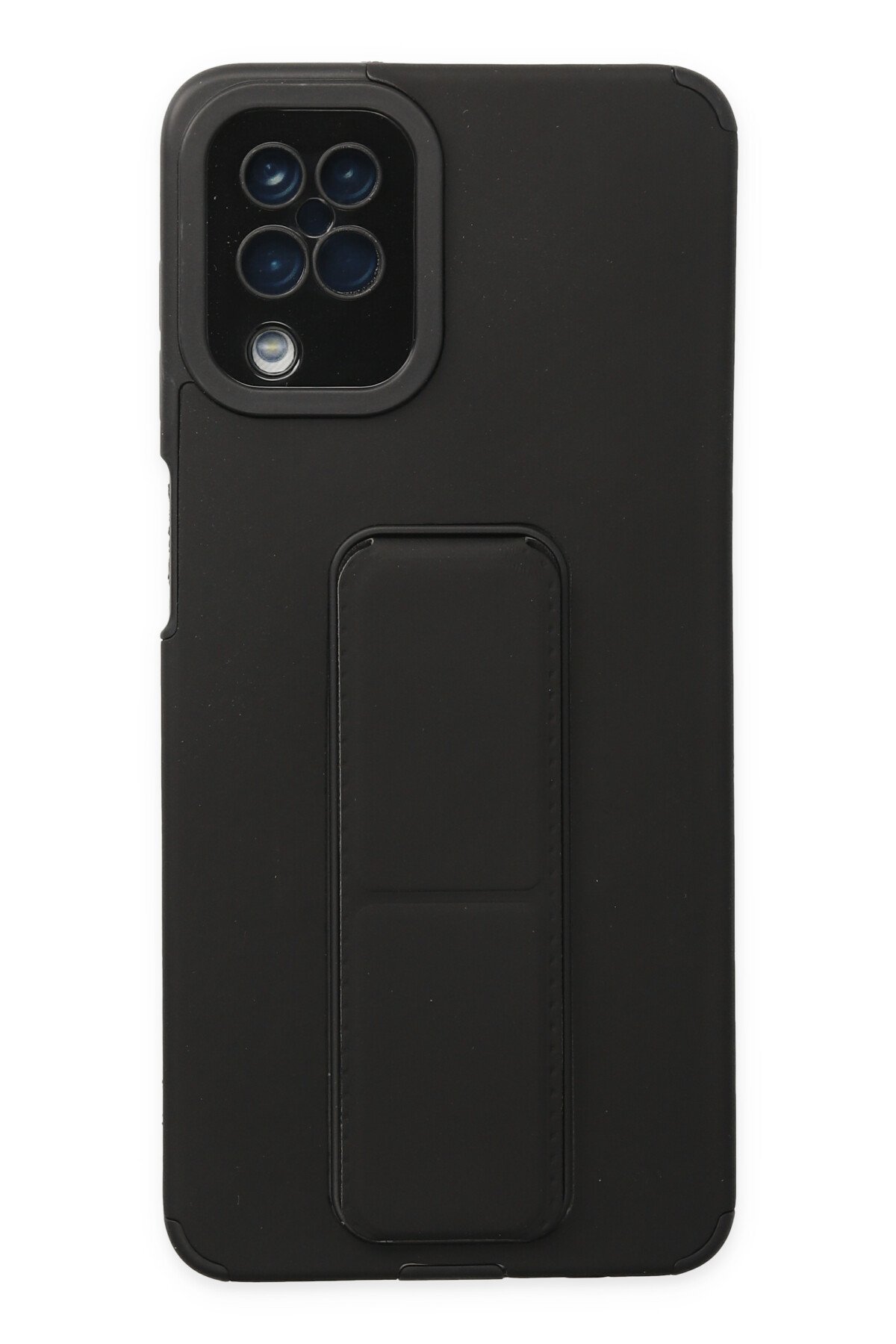 Newface Samsung Galaxy A12 Kılıf First Silikon - Siyah