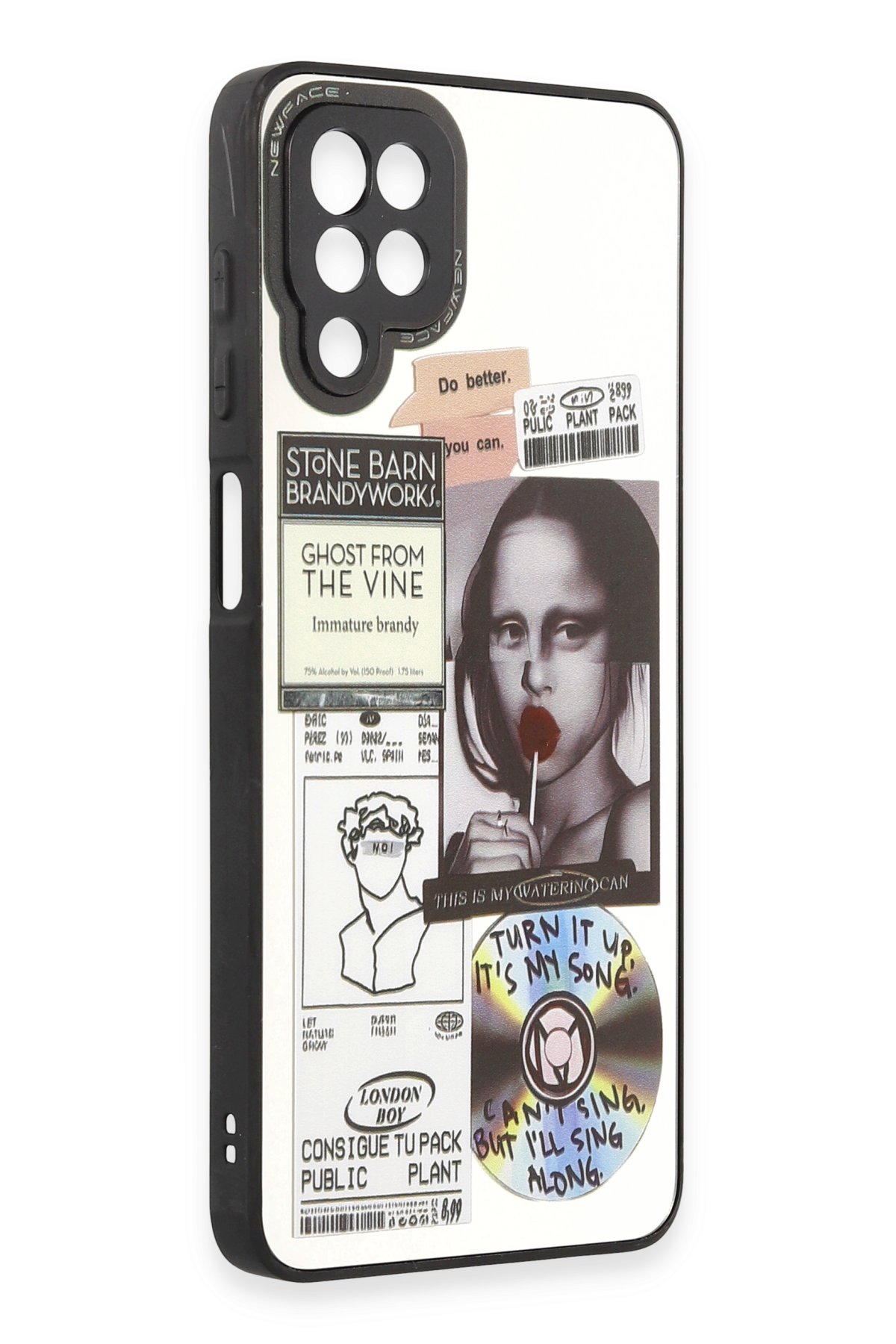 Newface Samsung Galaxy A12 Kılıf Optimum Silikon - Siyah