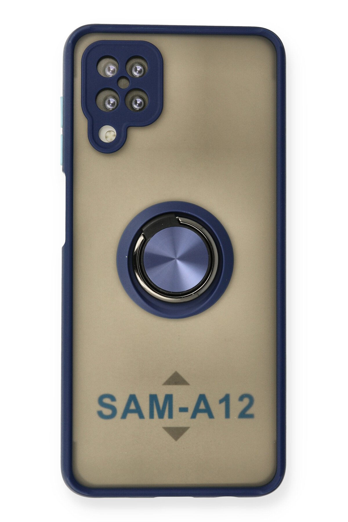 Newface Samsung Galaxy A12 Kılıf Montreal Silikon Kapak - Siyah