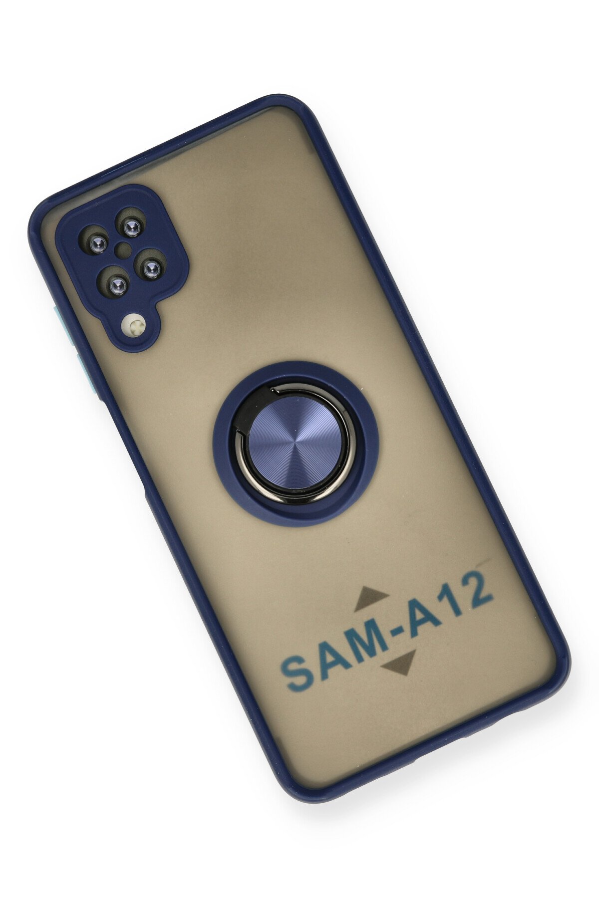 Newface Samsung Galaxy A12 Kılıf Montreal Silikon Kapak - Siyah