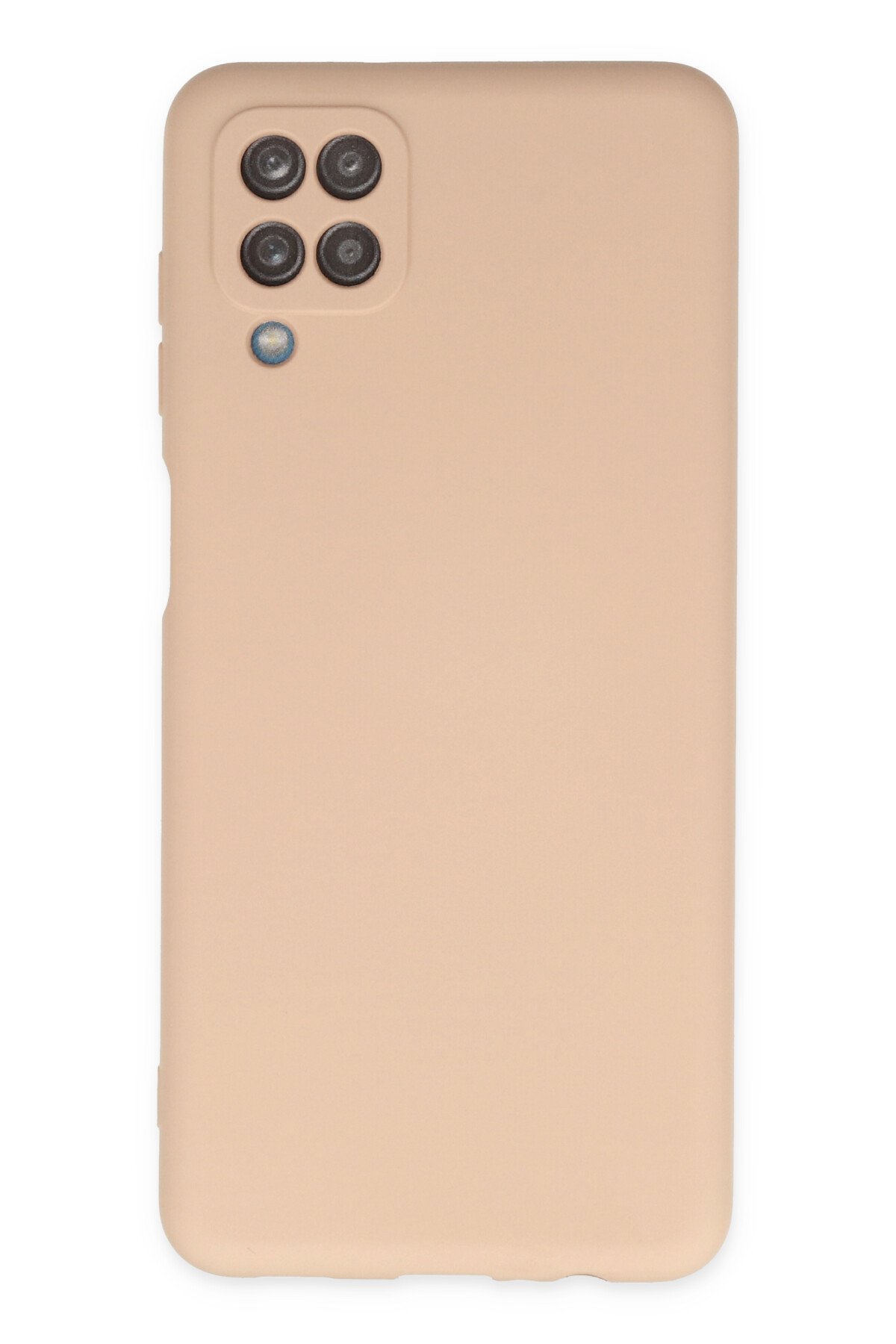 Newface Samsung Galaxy A12 Kılıf Montreal Silikon Kapak - Siyah