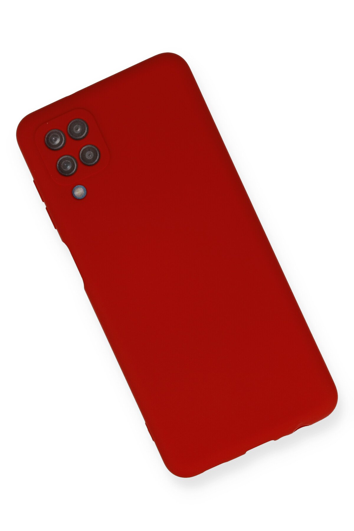 Newface Samsung Galaxy M12 Kılıf Montreal Silikon Kapak - Kırmızı