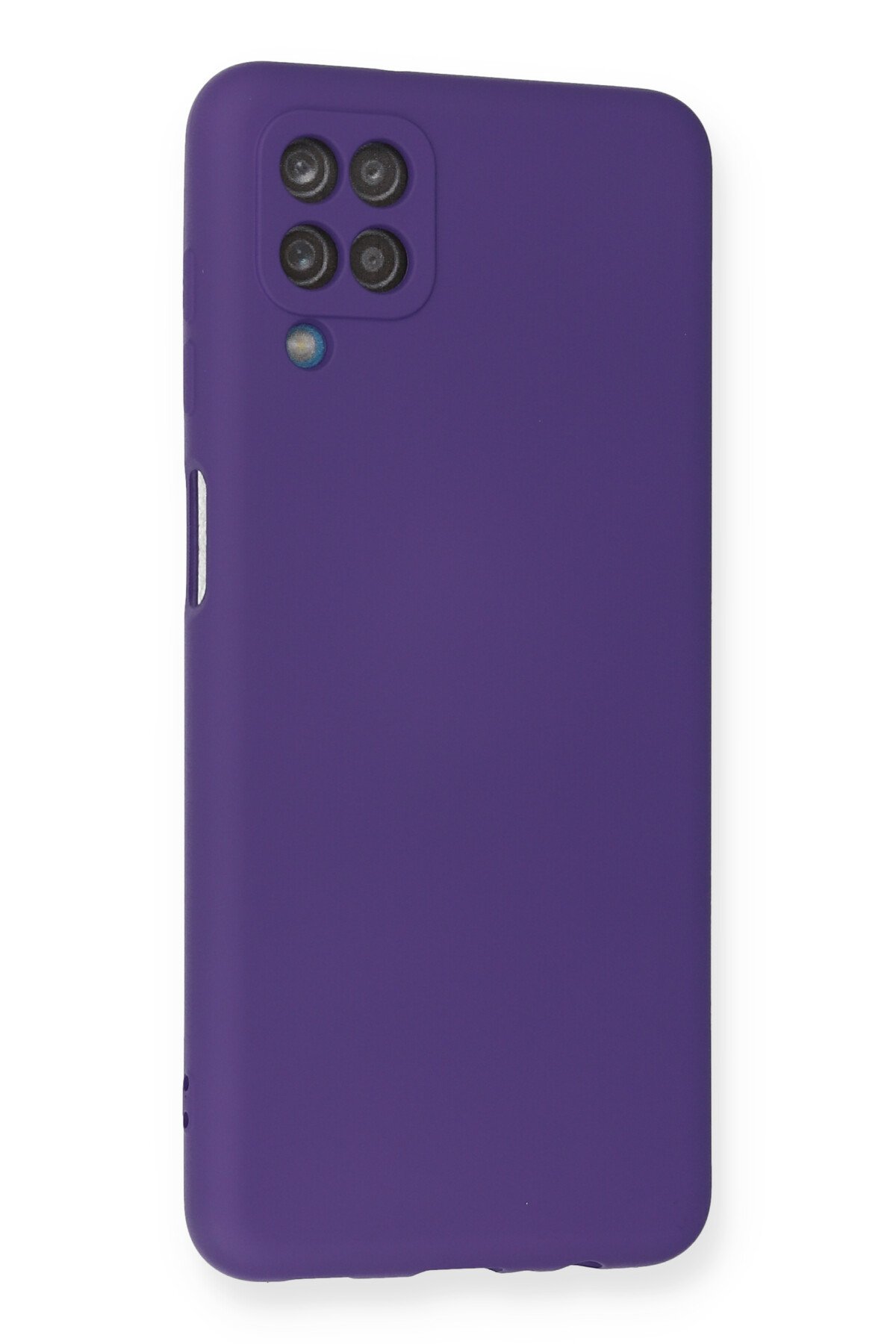 Newface Samsung Galaxy M12 Kılıf Pars Lens Yüzüklü Silikon - Kırmızı