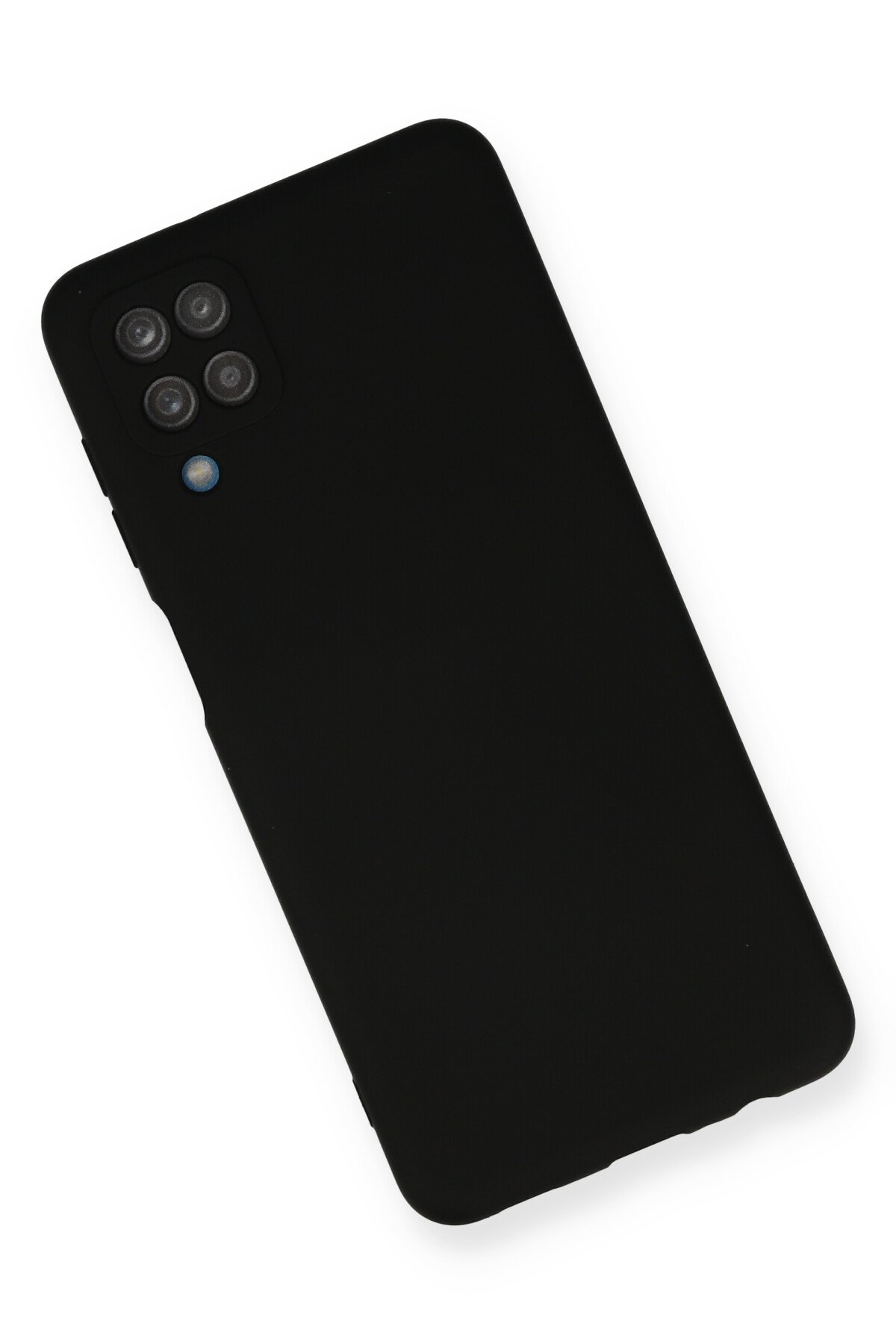 Newface Samsung Galaxy A12 Kılıf Zuma Kartvizitli Yüzüklü Silikon - Lacivert