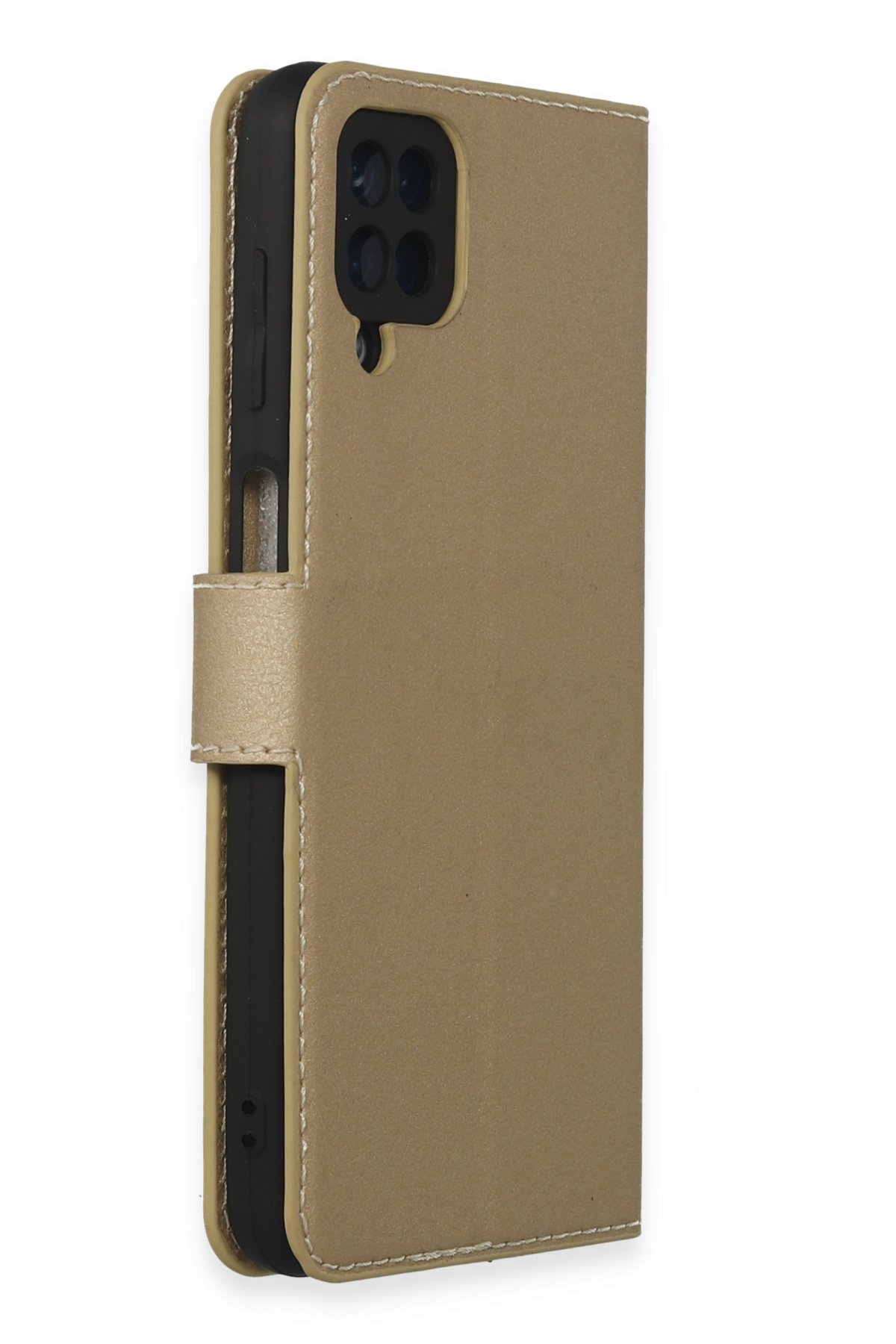 Newface Samsung Galaxy A12 Kılıf Zuma Kartvizitli Yüzüklü Silikon - Kırmızı