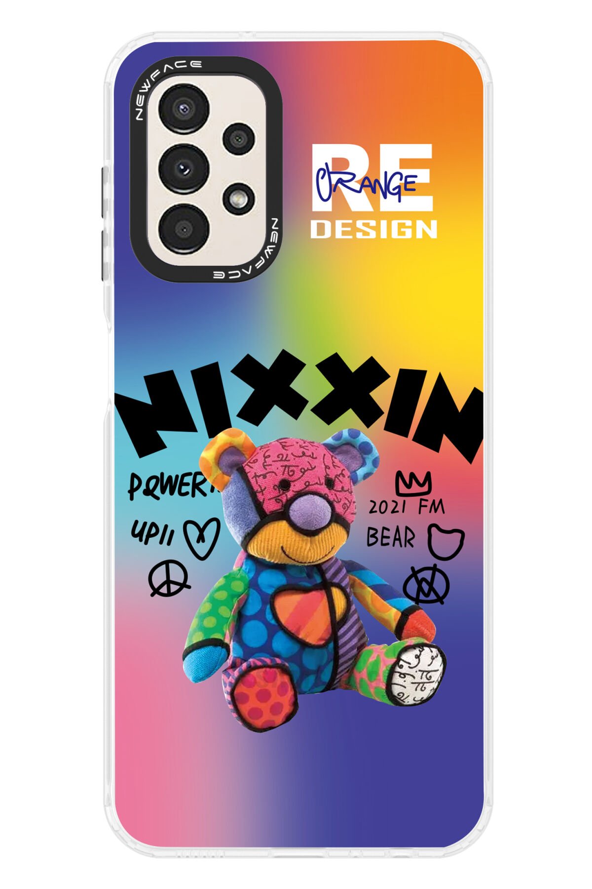 Newface Samsung Galaxy A13 4G Kılıf Mirror Desenli Kapak - Mirror - 4