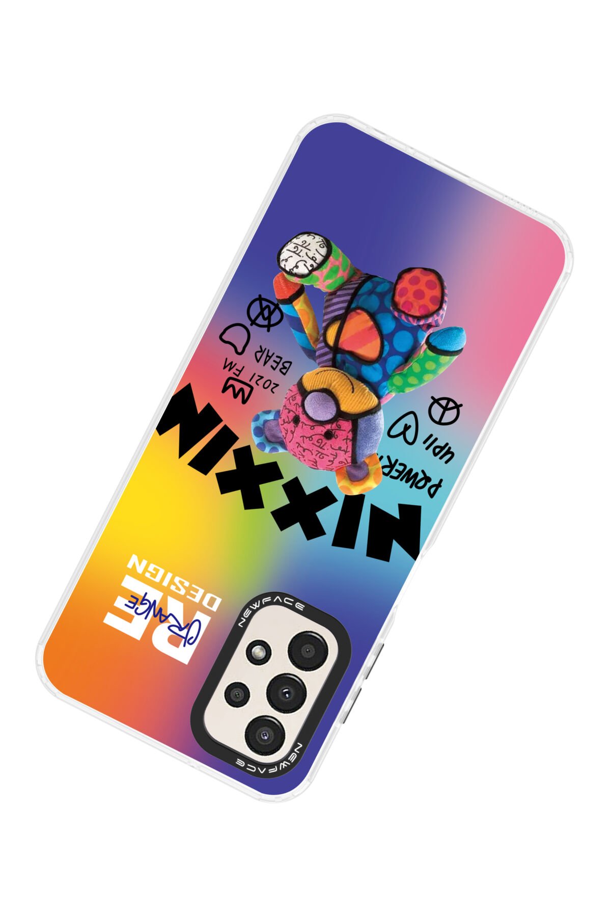 Newface Samsung Galaxy A13 4G Kılıf Mirror Desenli Kapak - Mirror - 4