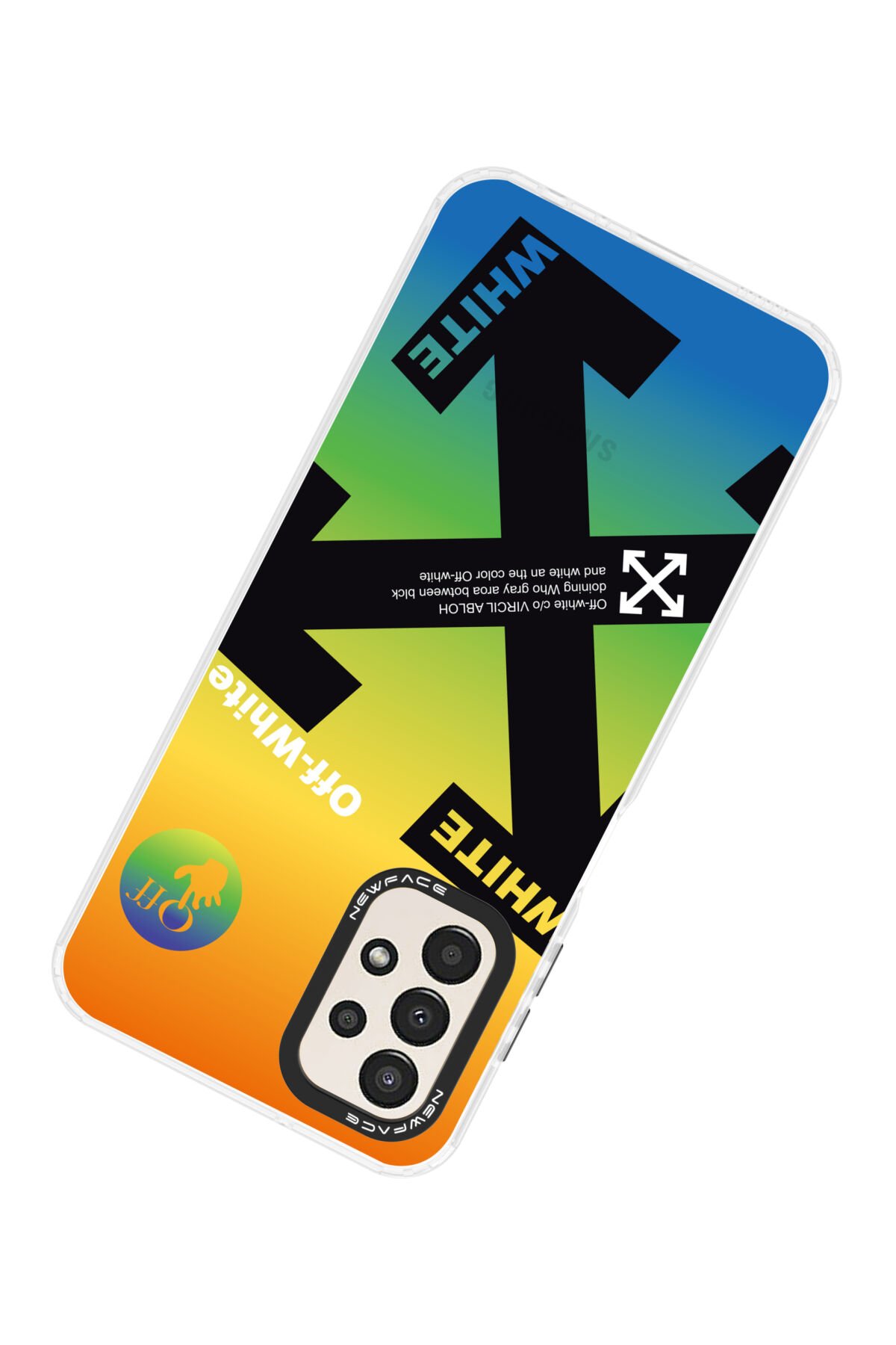 Newface Samsung Galaxy A13 4G Kılıf Kelvin Kartvizitli Silikon - Siyah