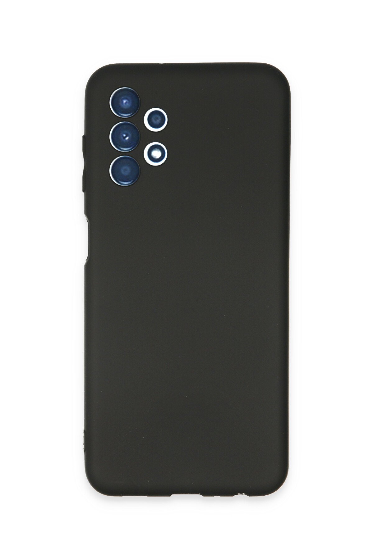 Newface Samsung Galaxy A13 4G Kılıf Glass Kapak - Beyaz