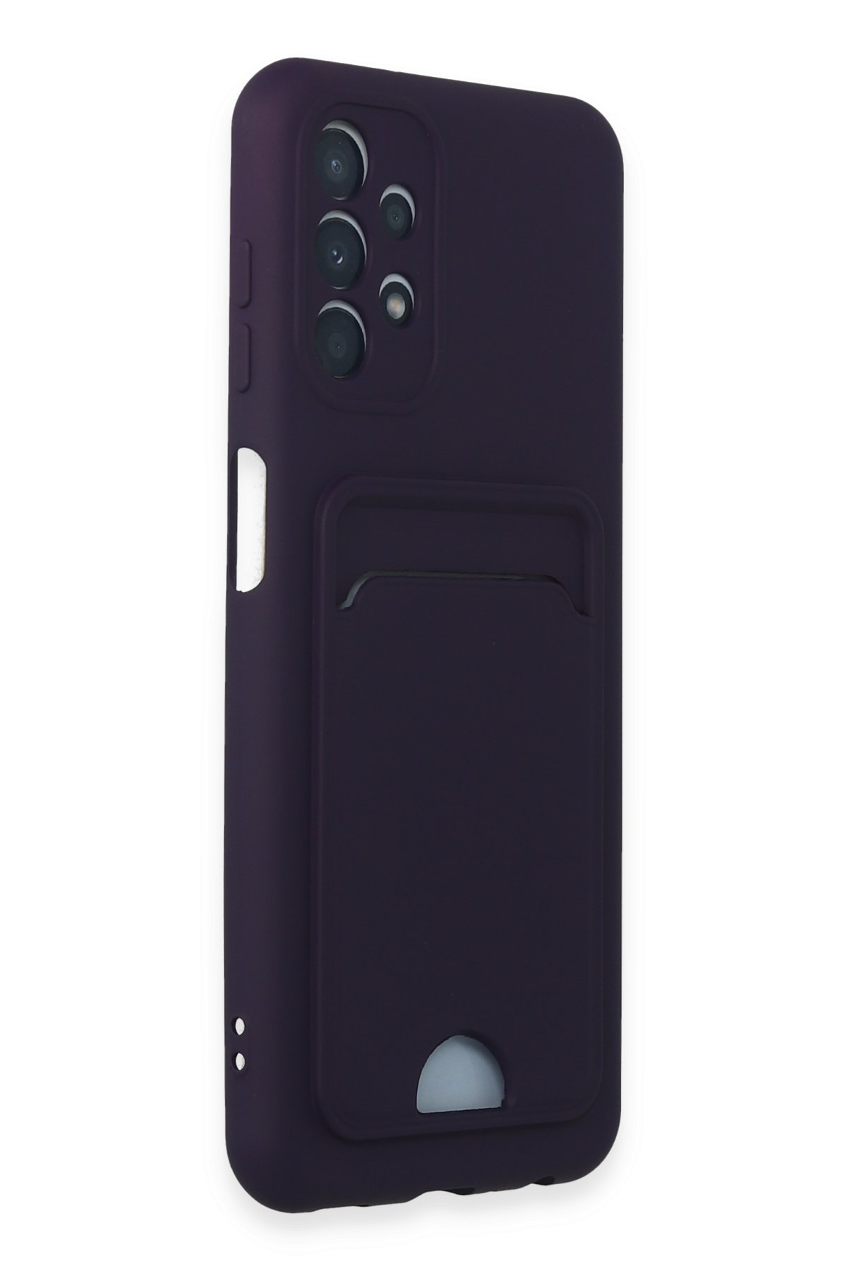 Newface Samsung Galaxy A13 4G Kılıf Volet Silikon - Açık Yeşil