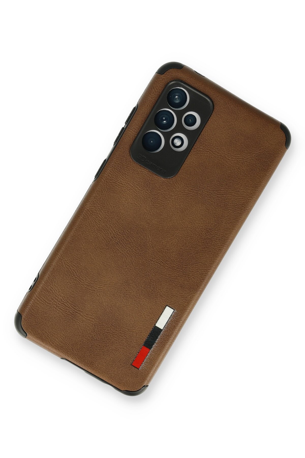 Newface Samsung Galaxy A13 4G Kılıf Pars Lens Yüzüklü Silikon - Lacivert