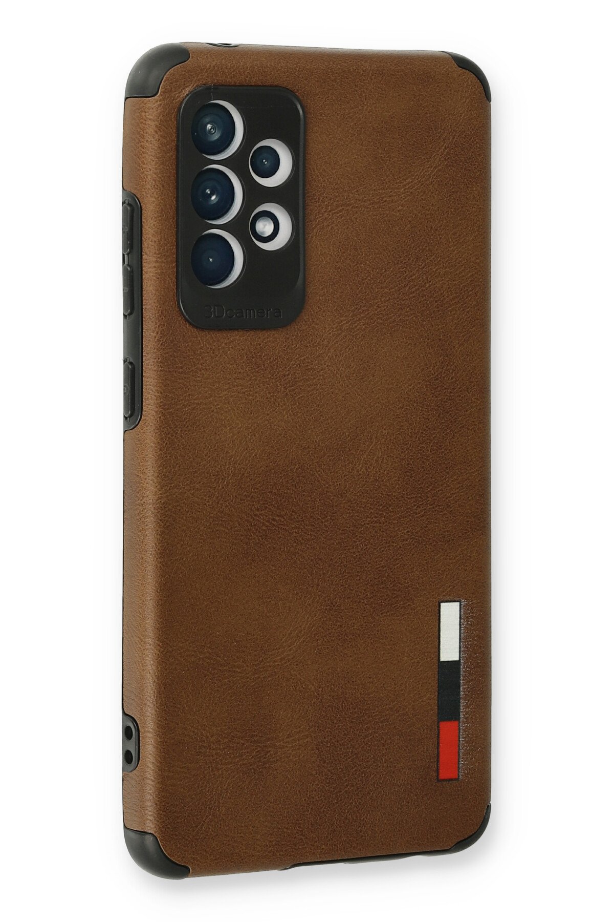 Newface Samsung Galaxy A13 4G Kılıf Pars Lens Yüzüklü Silikon - Lacivert