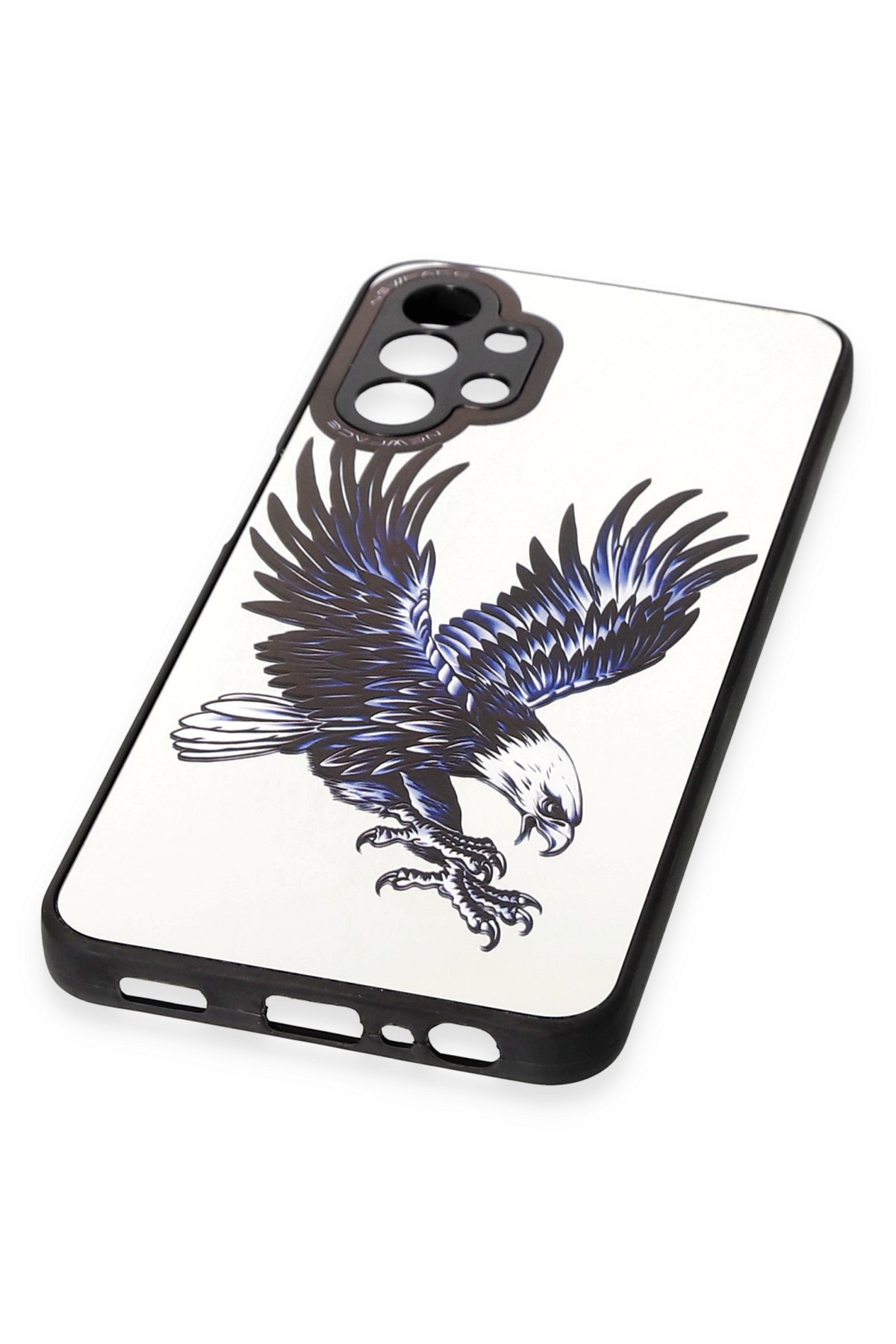 Newface Samsung Galaxy A13 4G Kılıf Mirror Desenli Kapak - Mirror - 7