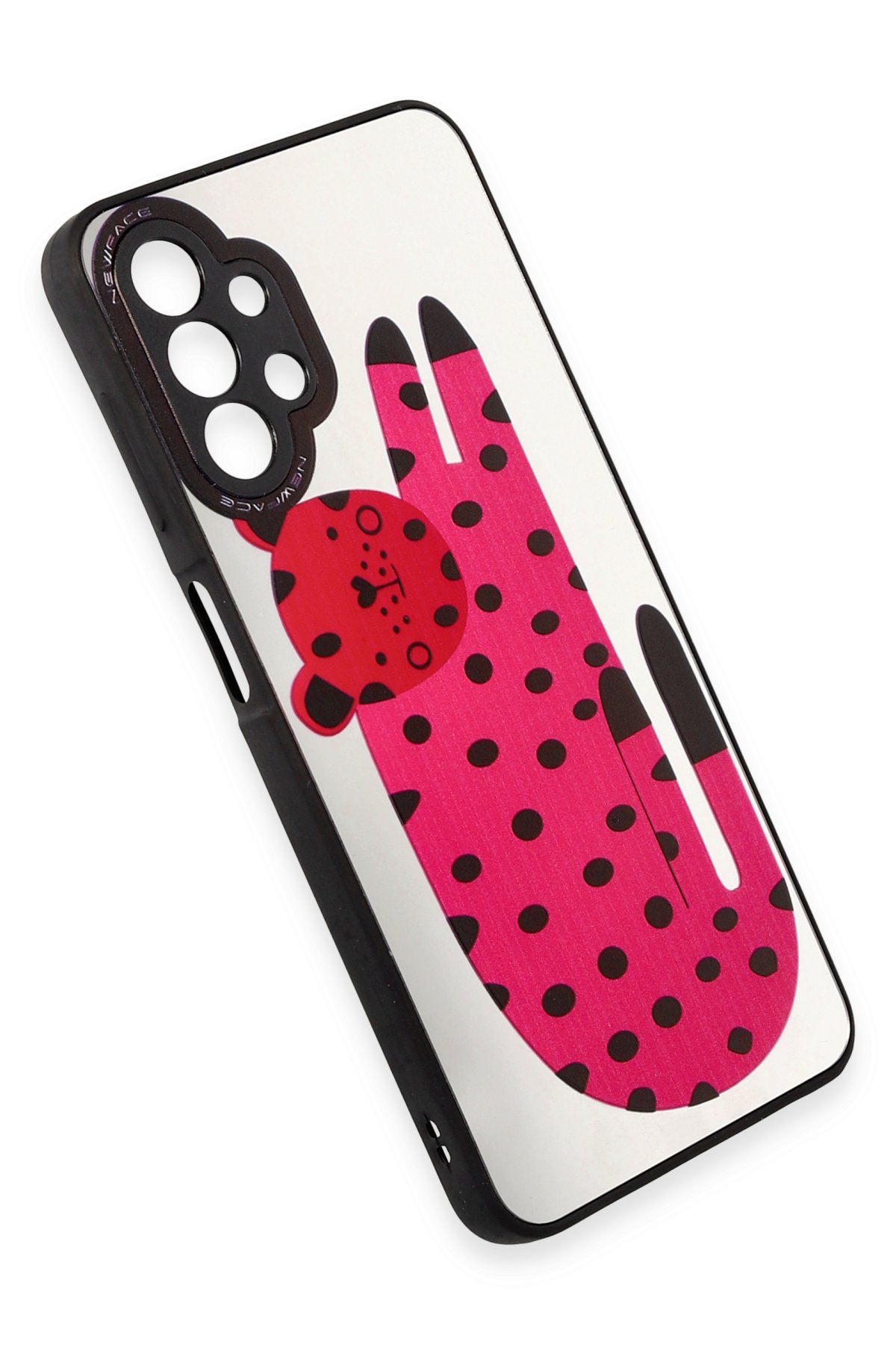 Newface Samsung Galaxy A13 4G Kılıf Dora Kapak - Haki Yeşil